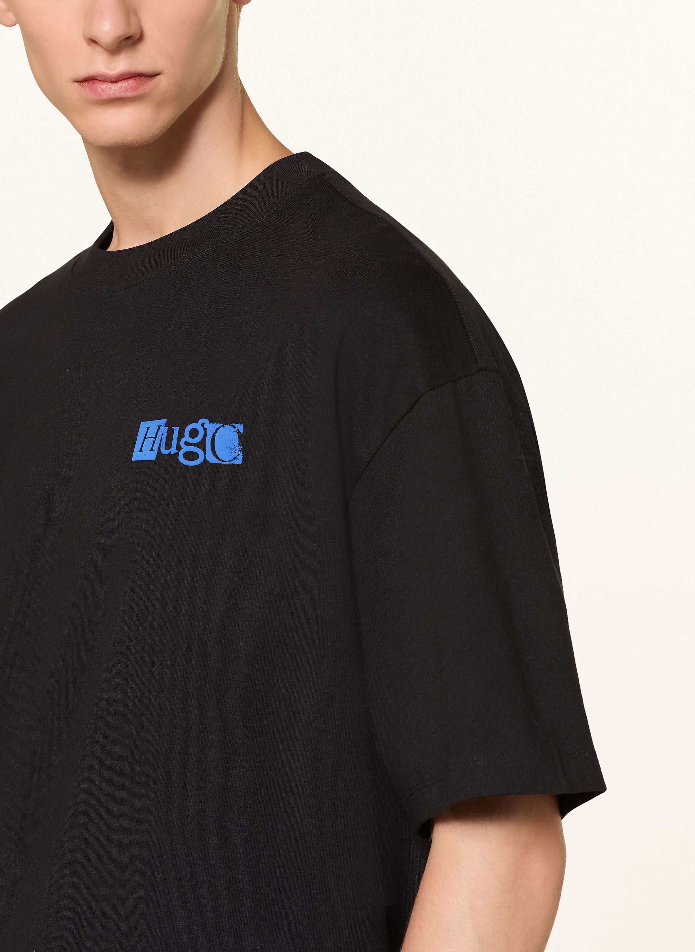 Thumbnail - Hugo Blue T-Shirt Nilte schwarz