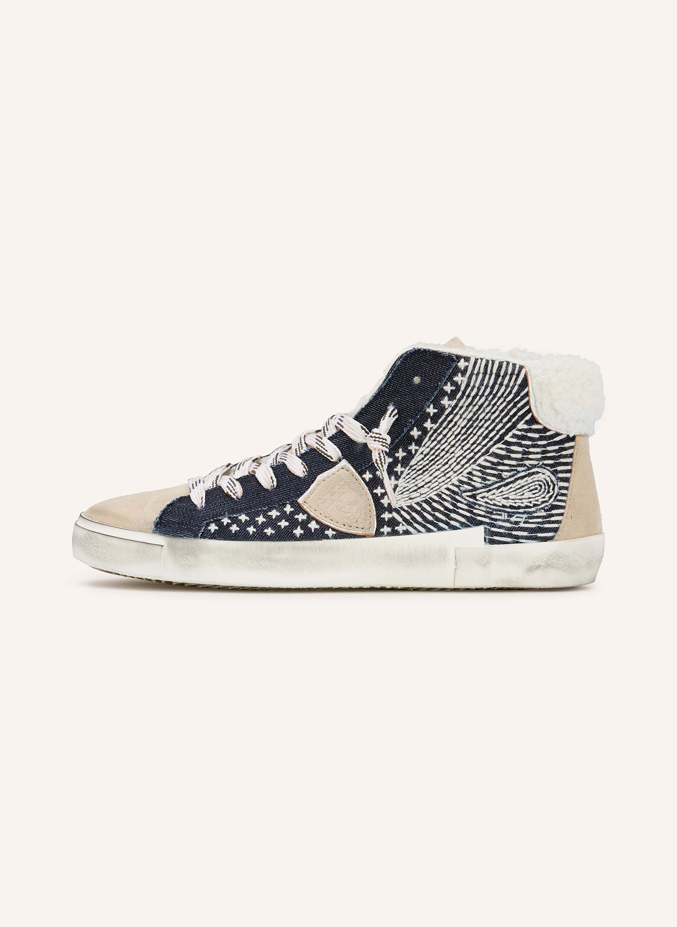 Thumbnail - Philippe Model Hightop-Sneaker blau