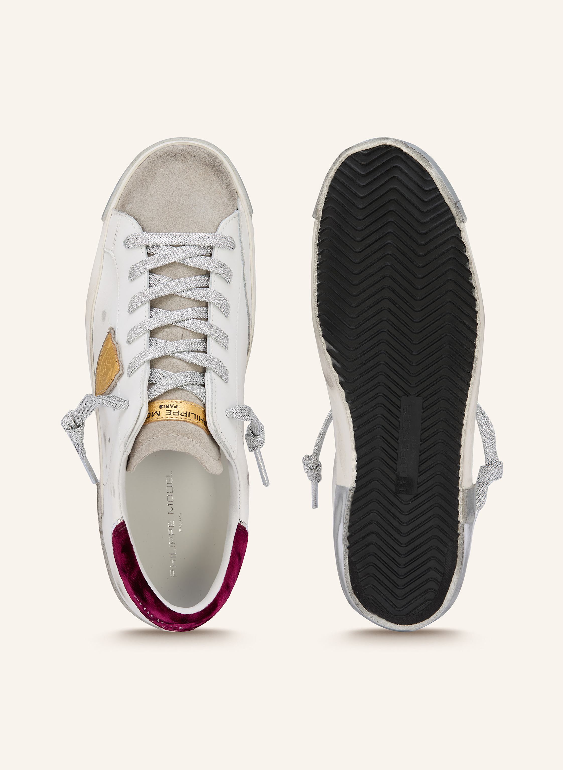 Thumbnail - Philippe Model Sneaker weiss