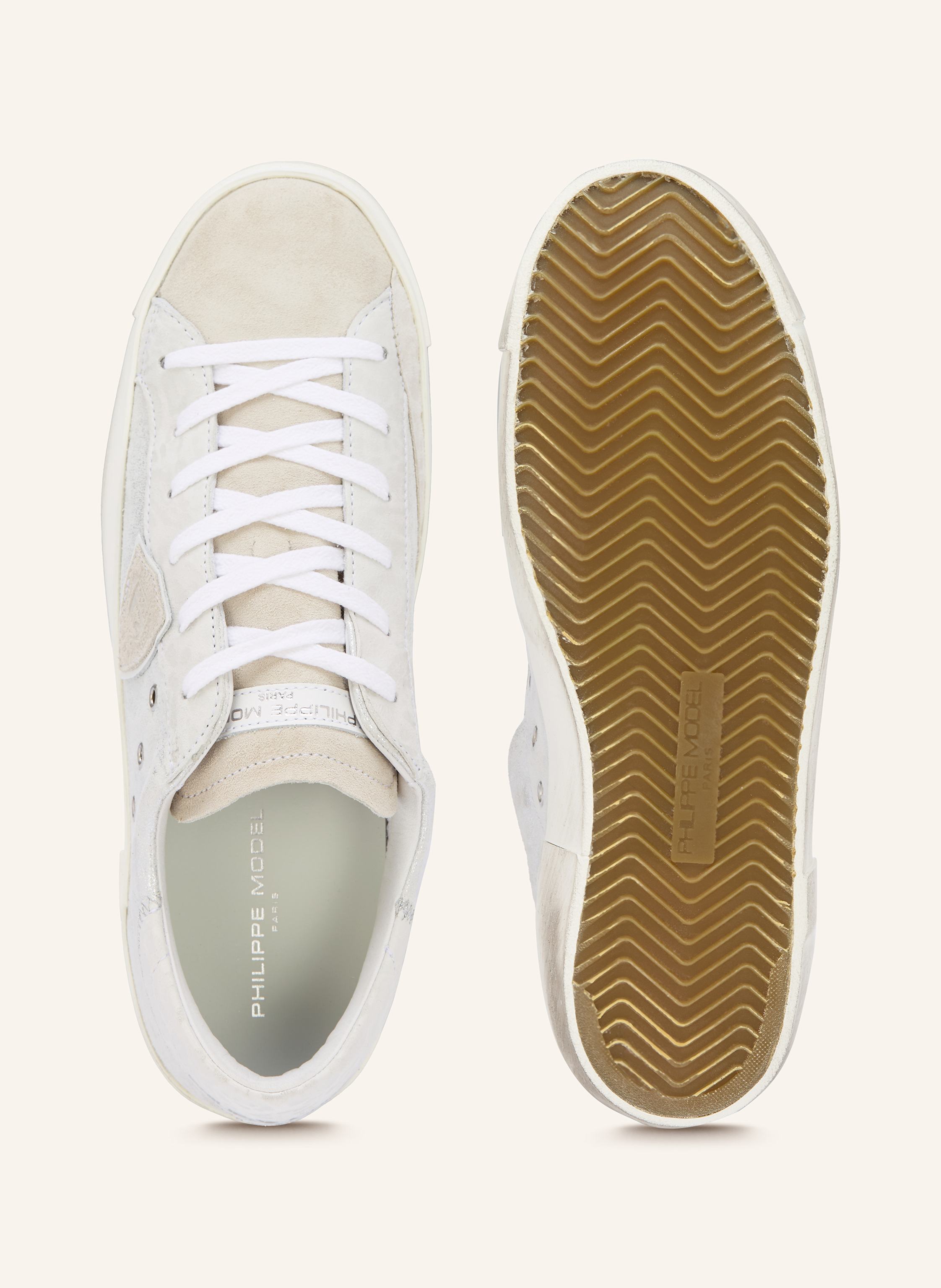 Thumbnail - Philippe Model Sneaker Prsx Low Woman silber