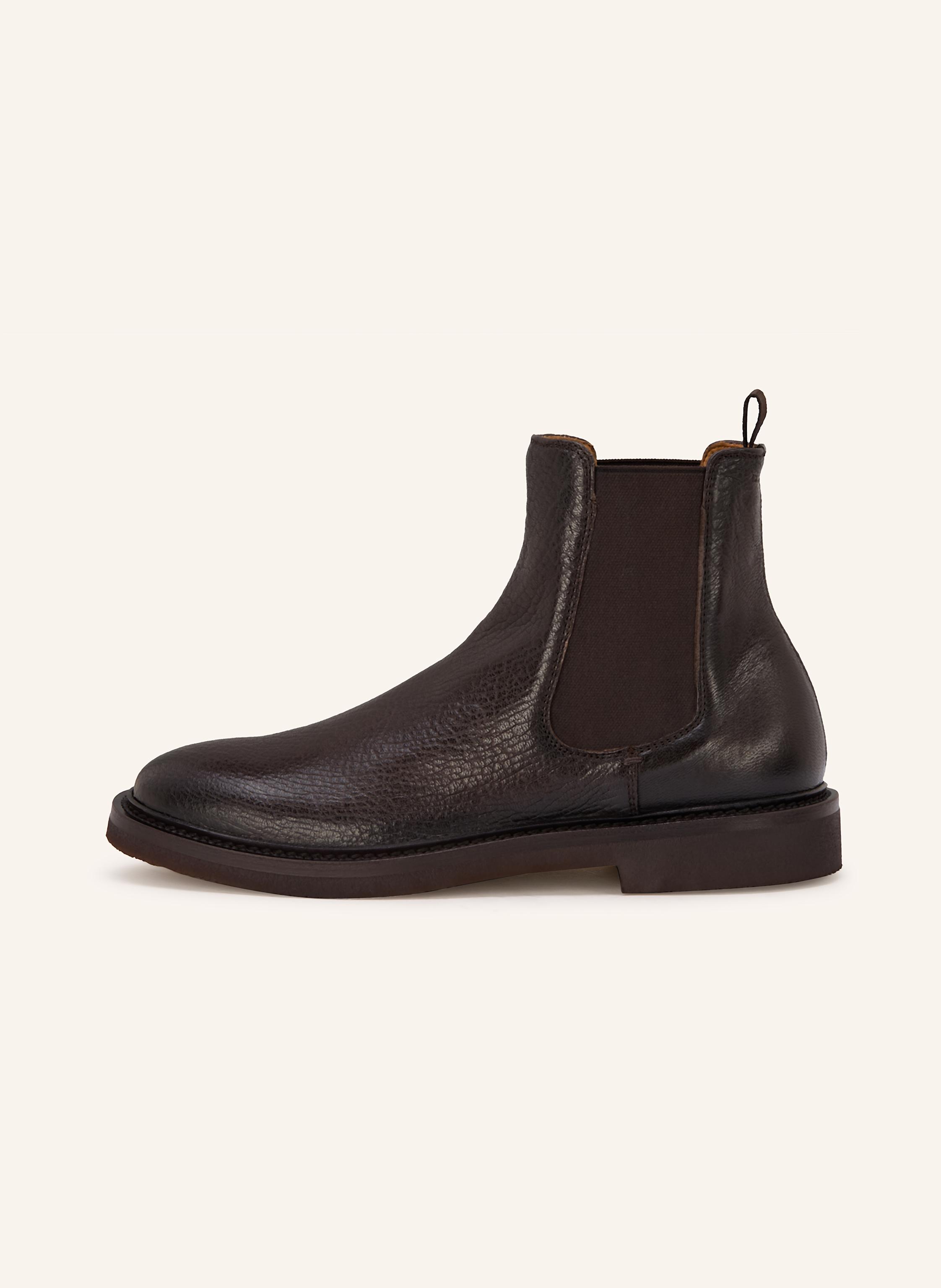 Thumbnail - Officine Creative Chelsea-Boots Hopkins Flexi 204 braun