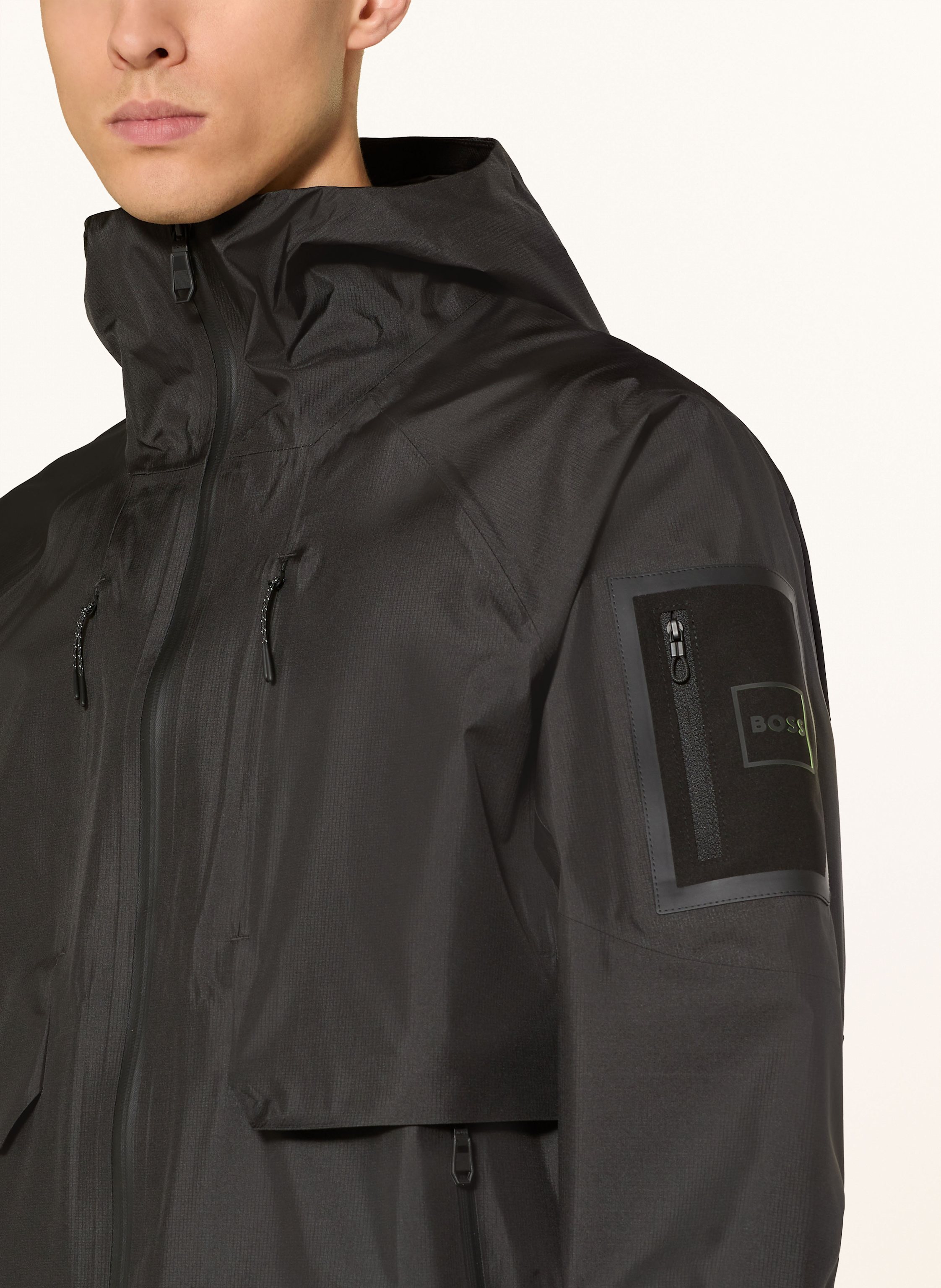 Thumbnail - Boss Funktionsjacke schwarz