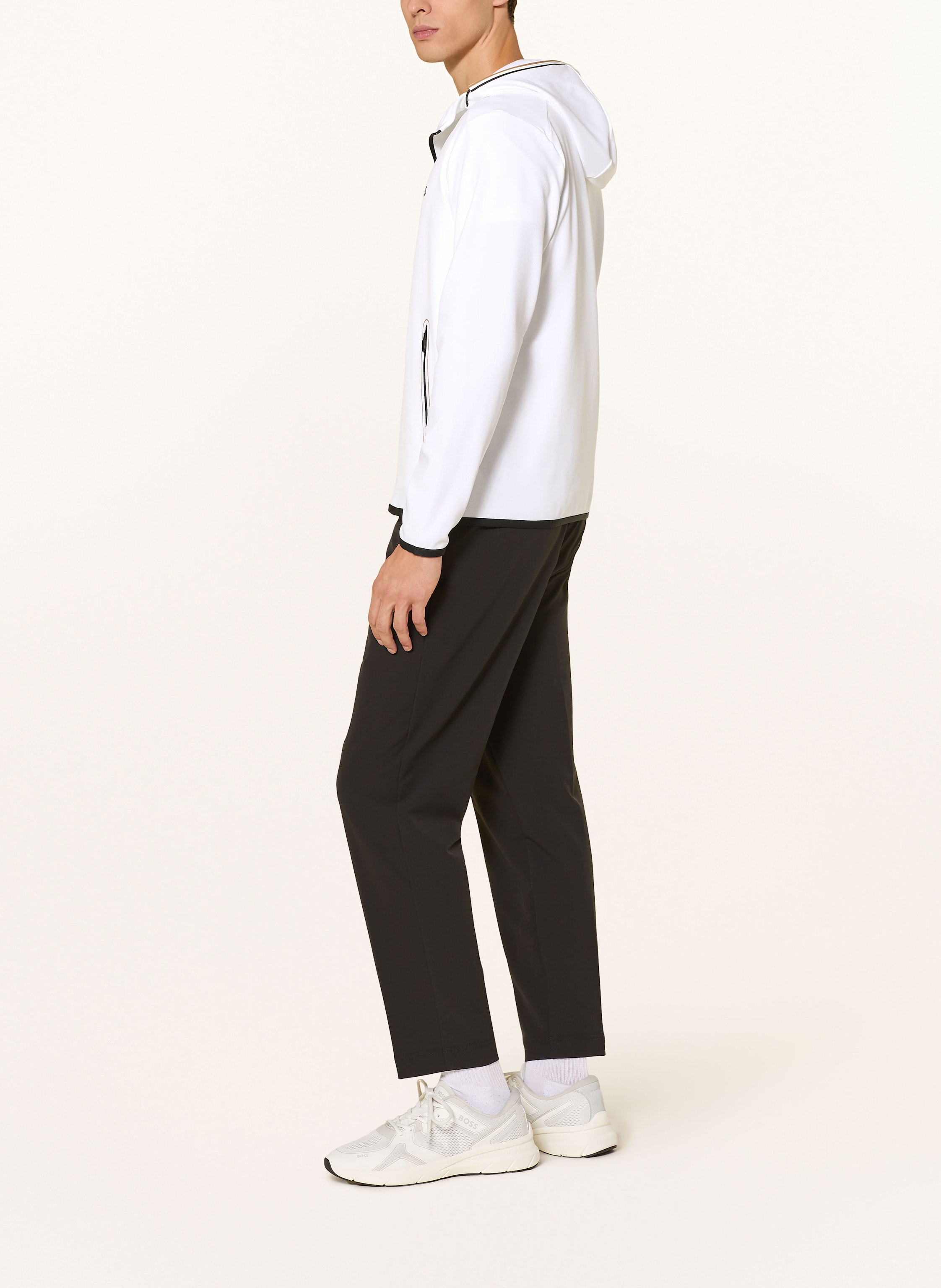 Thumbnail - Boss Trainingsjacke Sicon Toc weiss