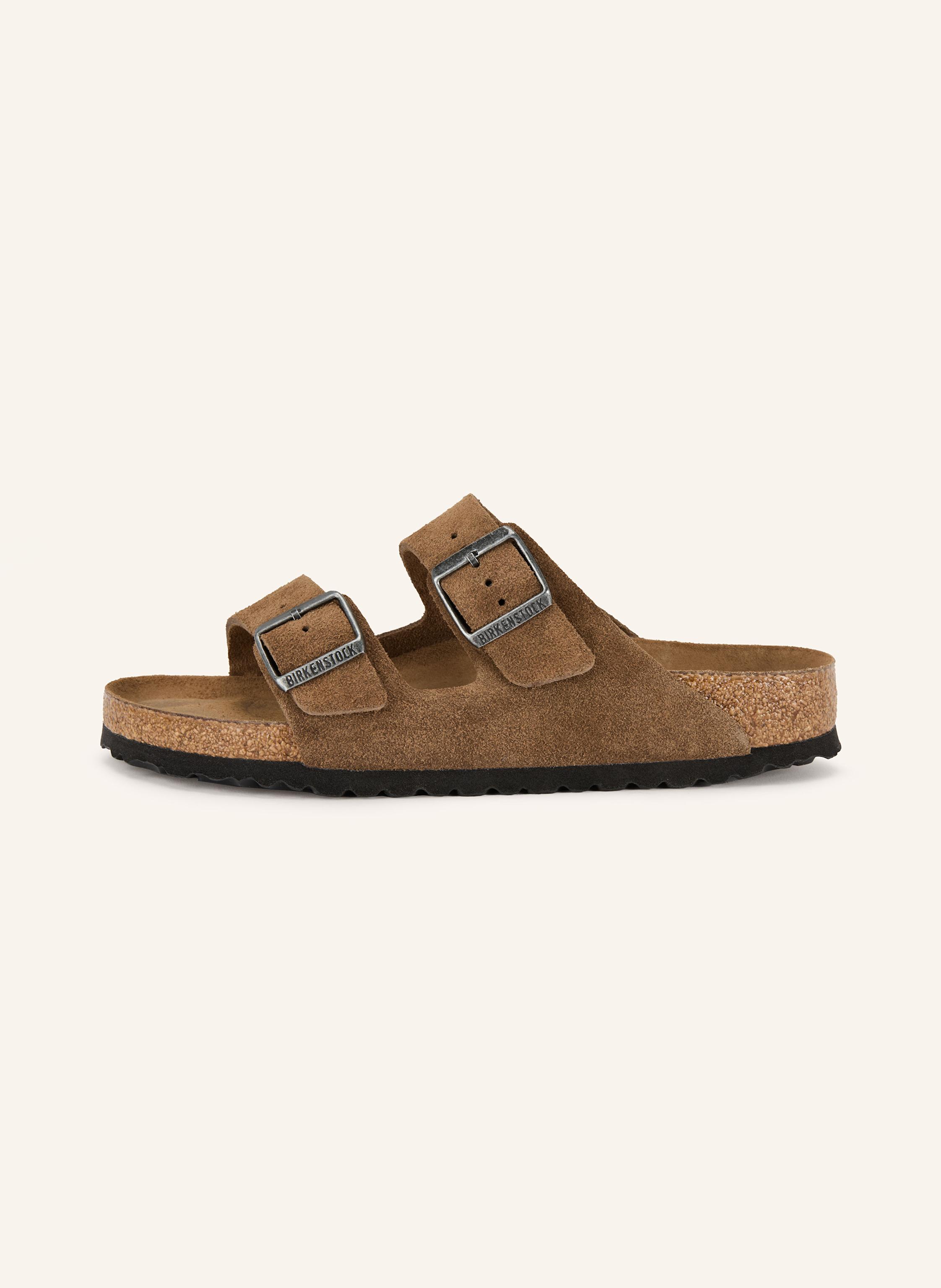 Thumbnail - Birkenstock Pantoletten Arizona Bs braun