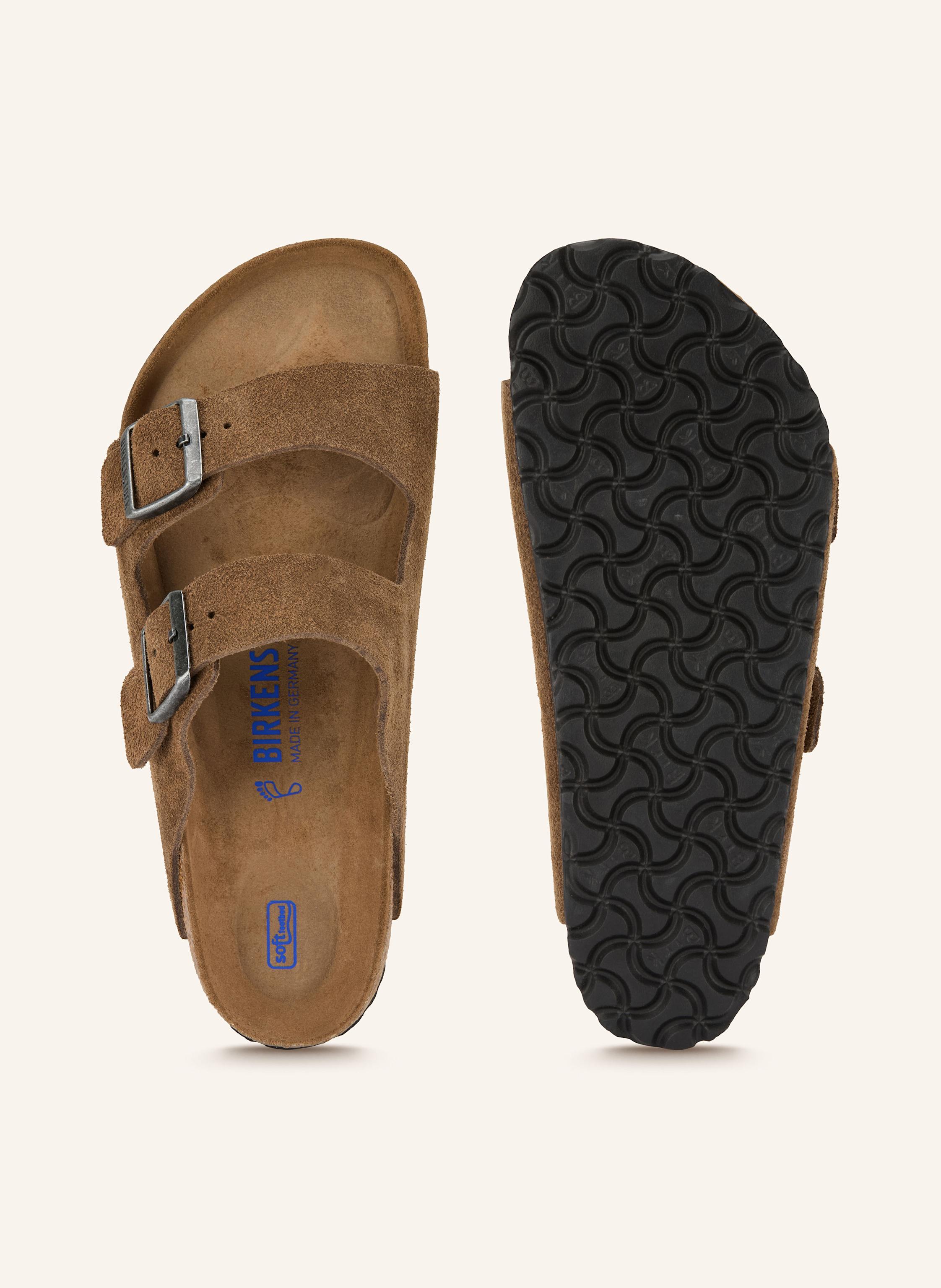 Thumbnail - Birkenstock Pantoletten Arizona Bs braun