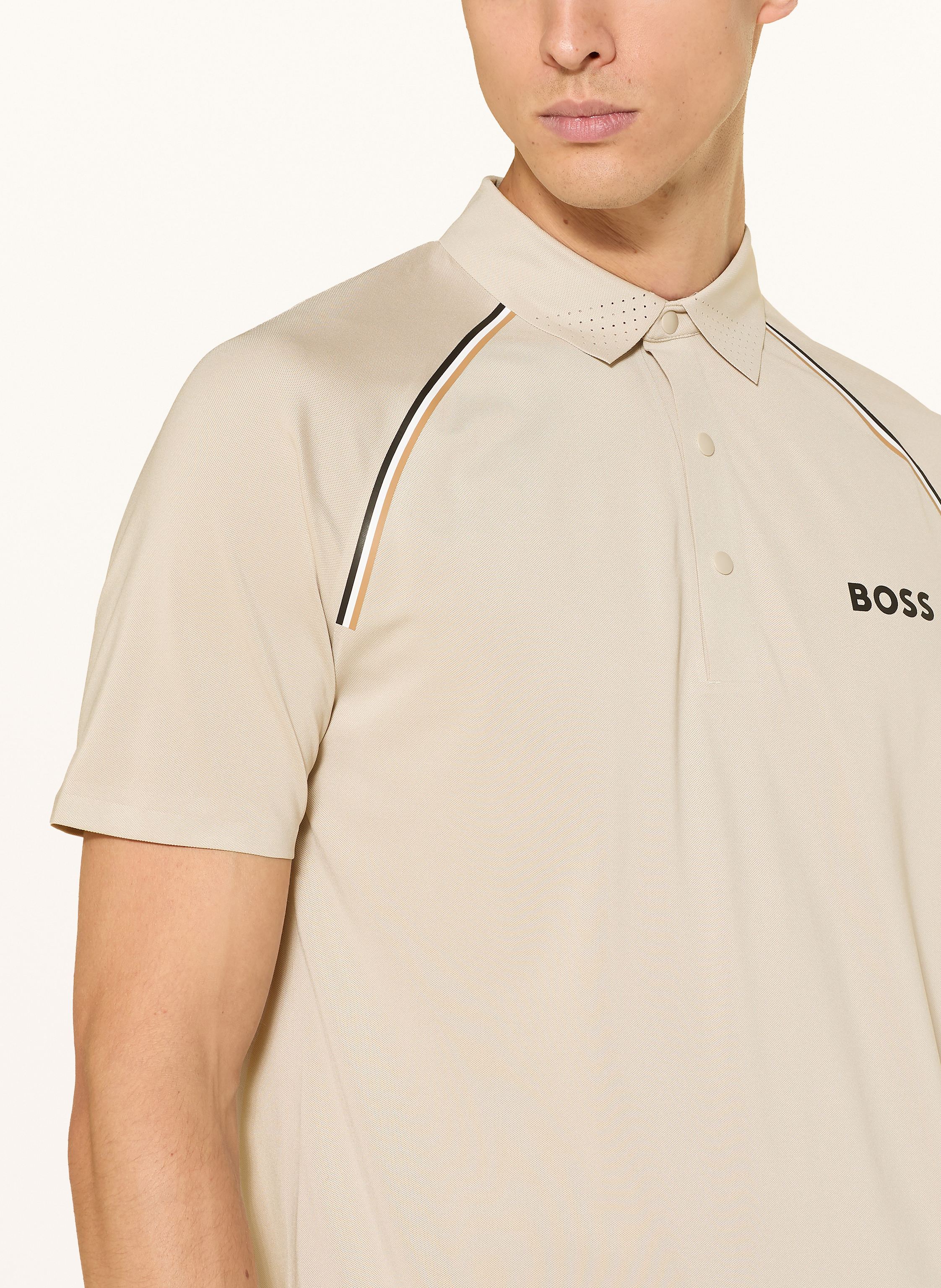 Thumbnail - Boss Funktions-Poloshirt Patteo Toc beige