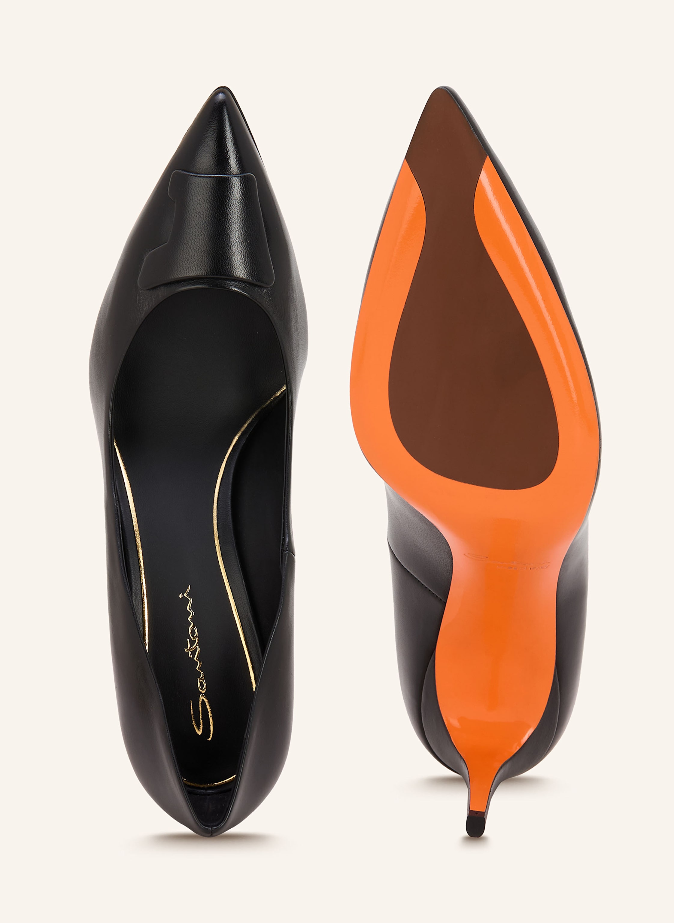 Thumbnail - Santoni Pumps Sib 85 schwarz