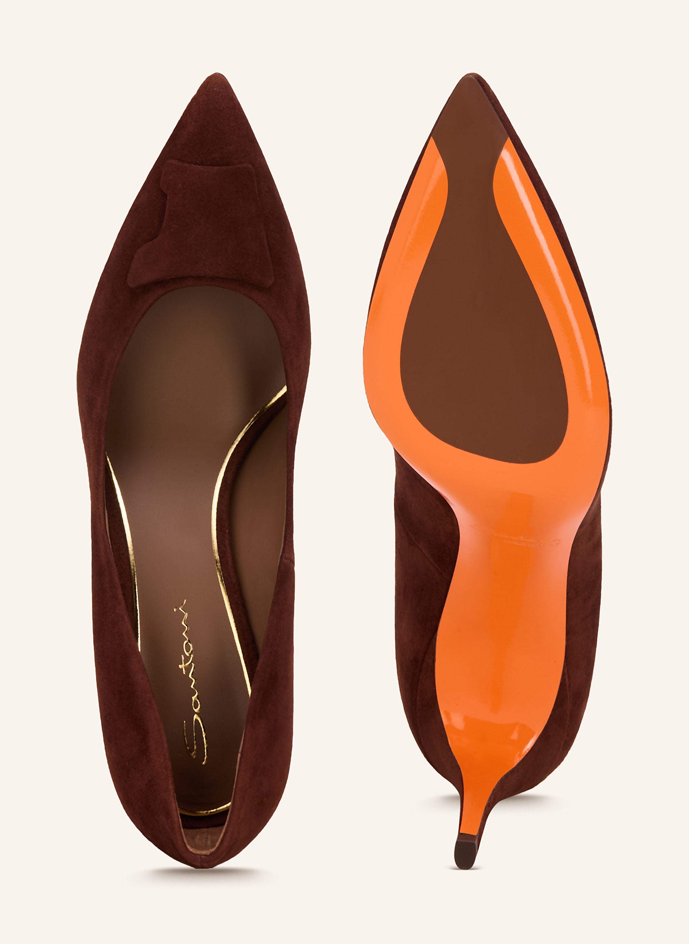Thumbnail - Santoni Pumps Sib braun