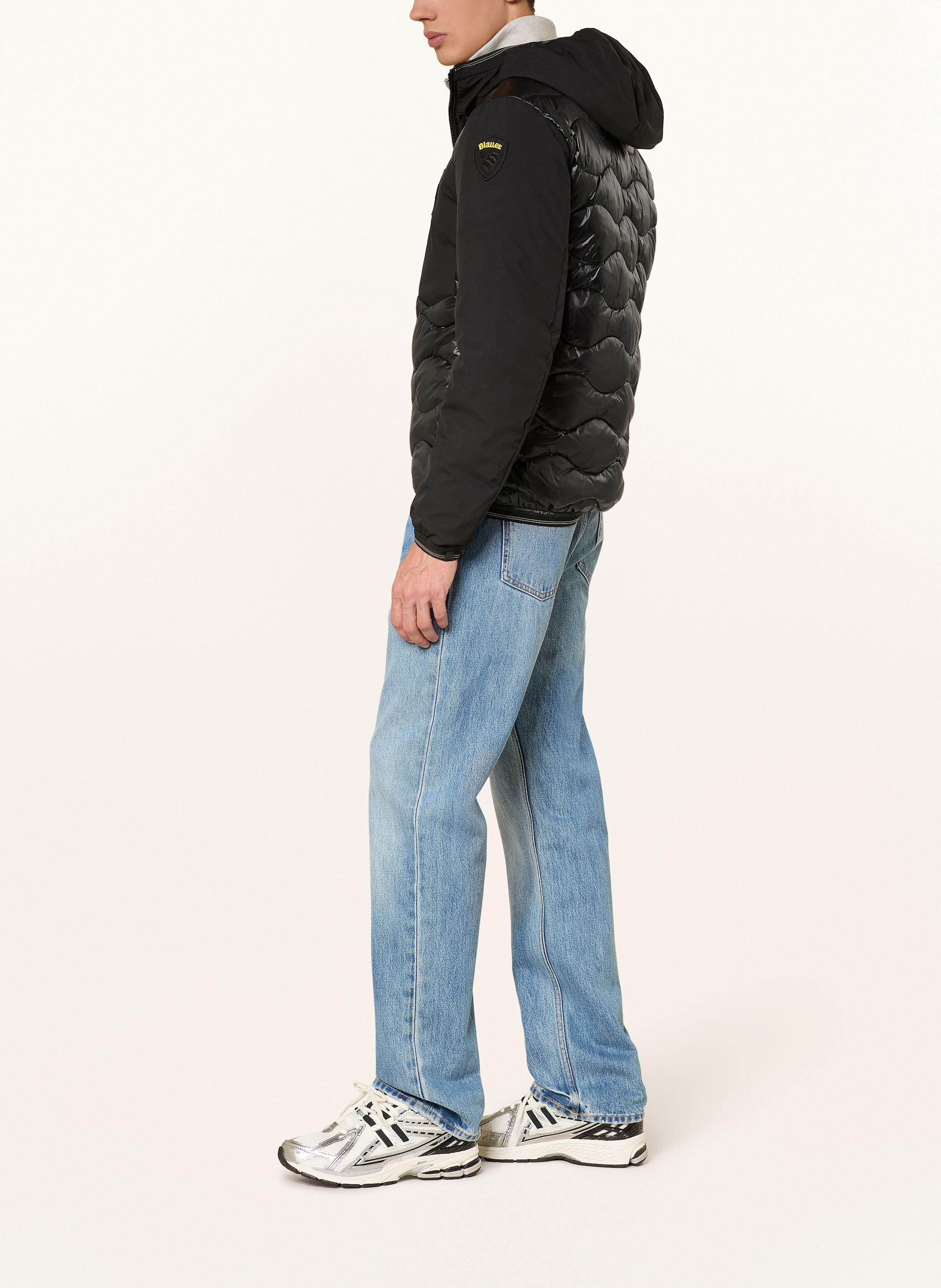 Thumbnail - Blauer Steppjacke Albert schwarz