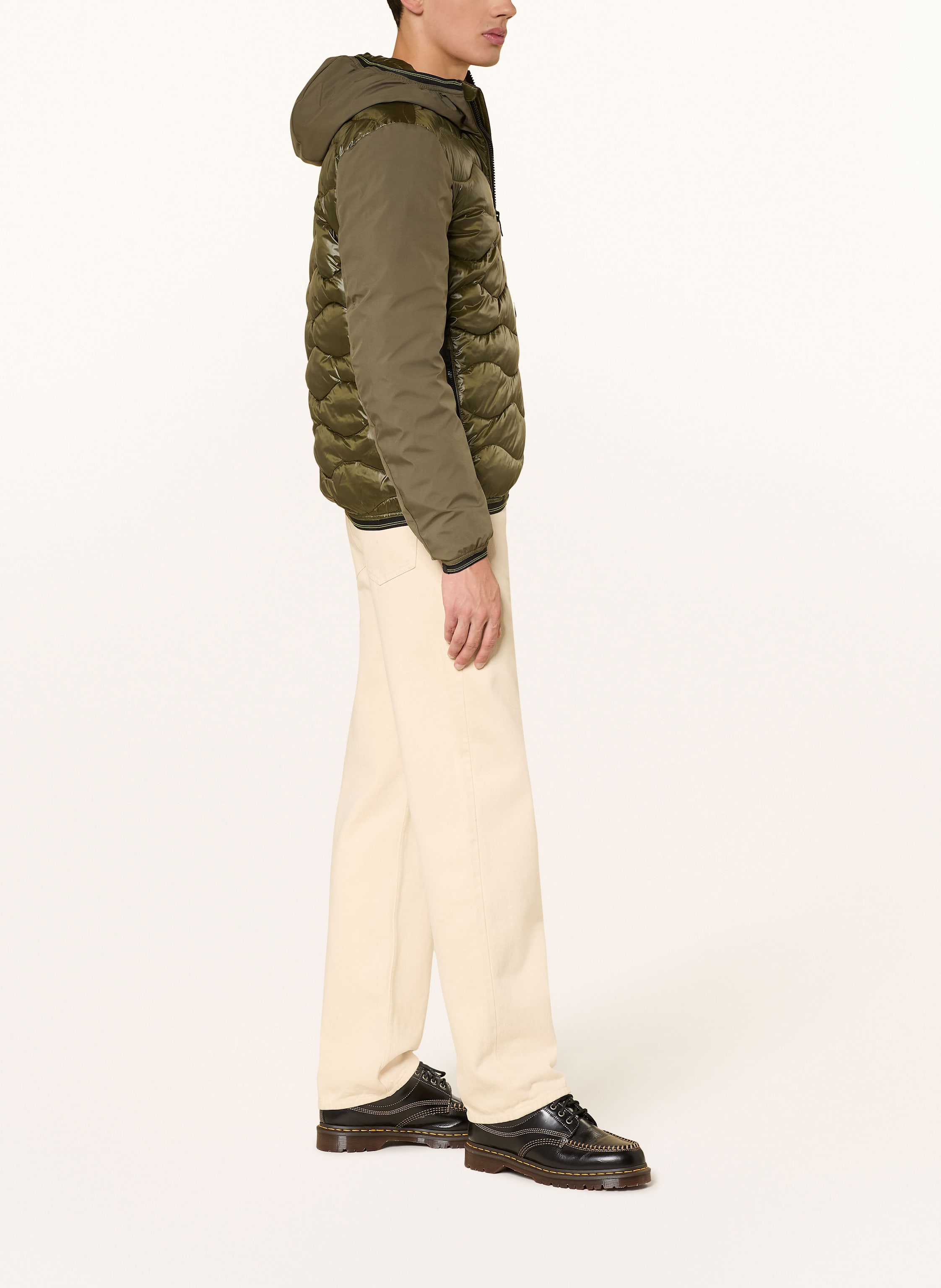 Thumbnail - Blauer Steppjacke Albert gruen