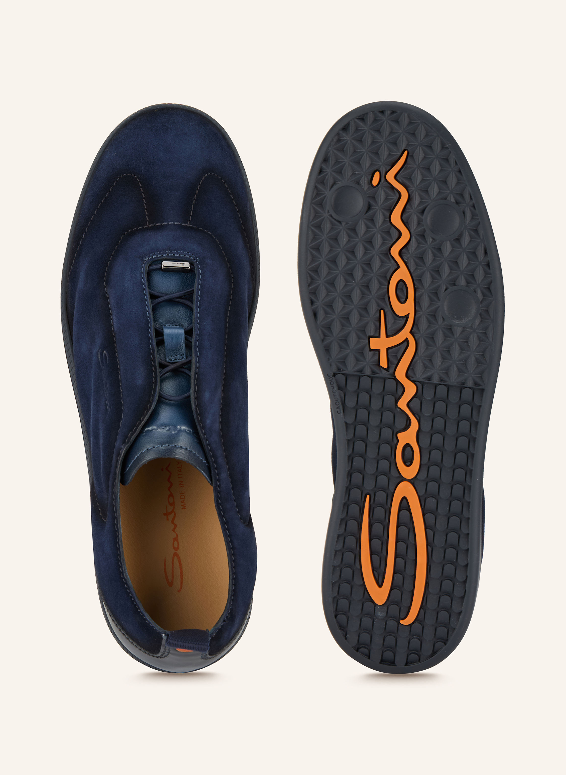 Thumbnail - Santoni Sneaker Lume blau