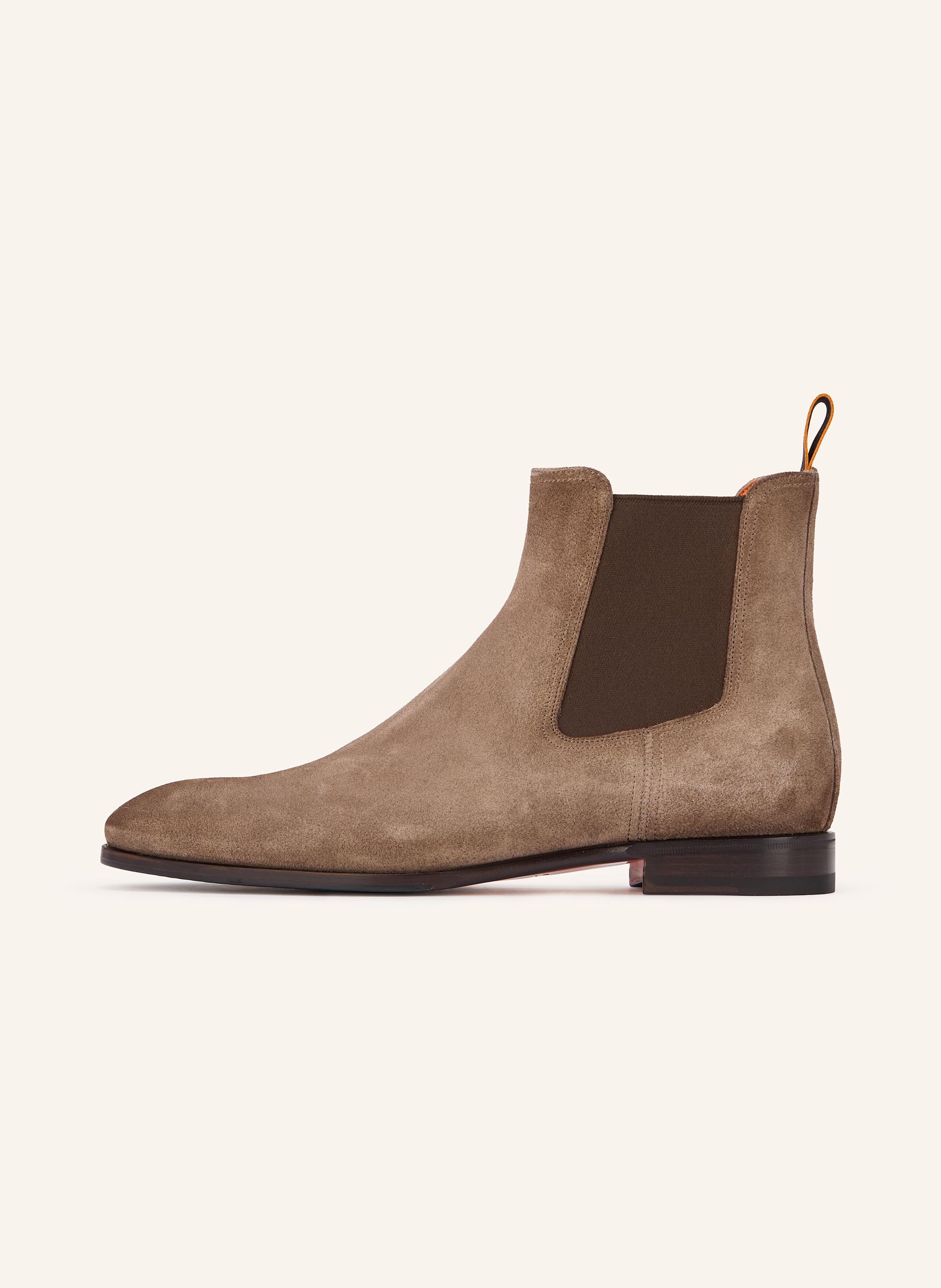 Thumbnail - Santoni Chelsea-Boots Archerboot braun
