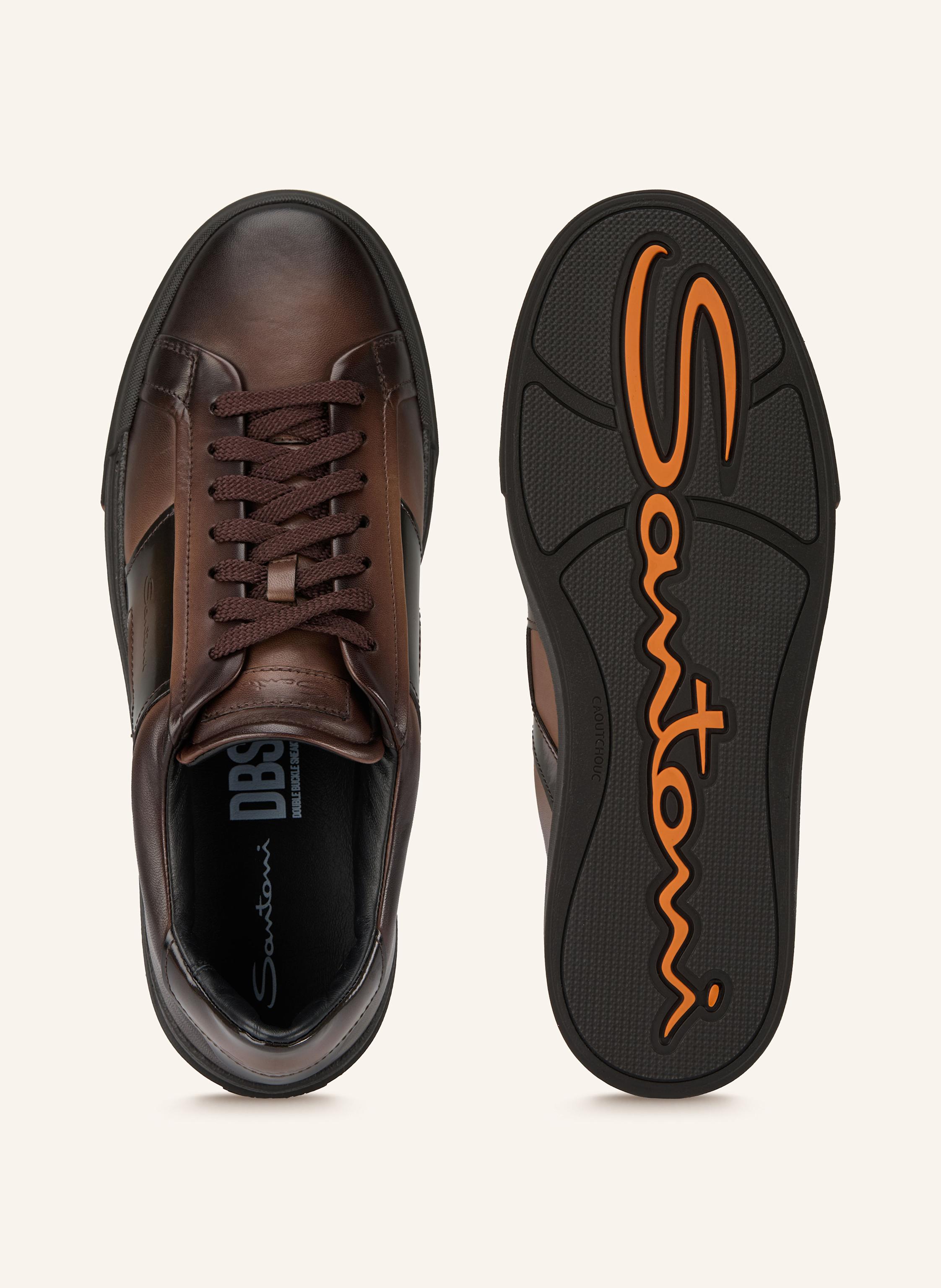Thumbnail - Santoni Sneaker braun