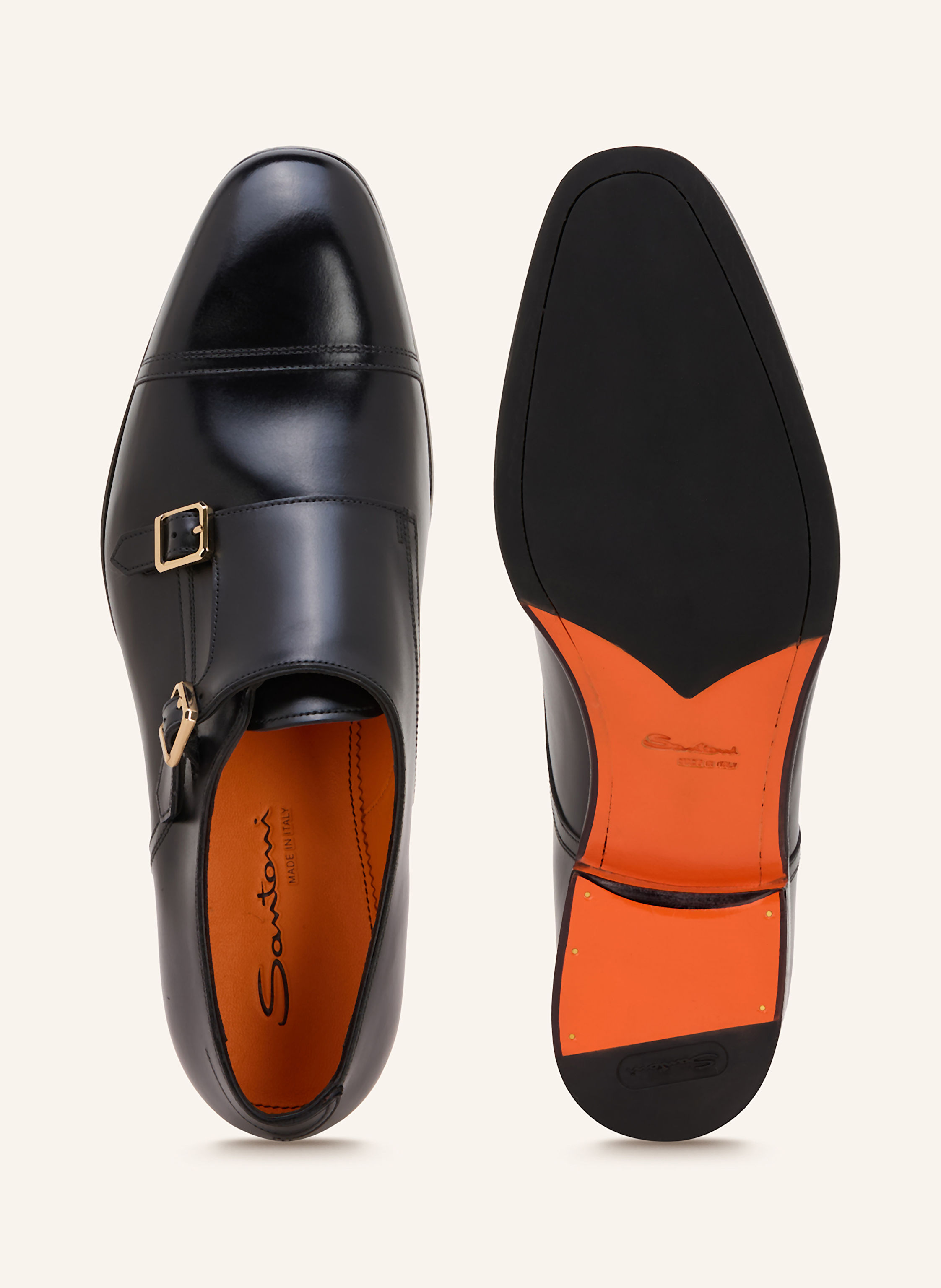 Thumbnail - Santoni Double-Monks Axel schwarz
