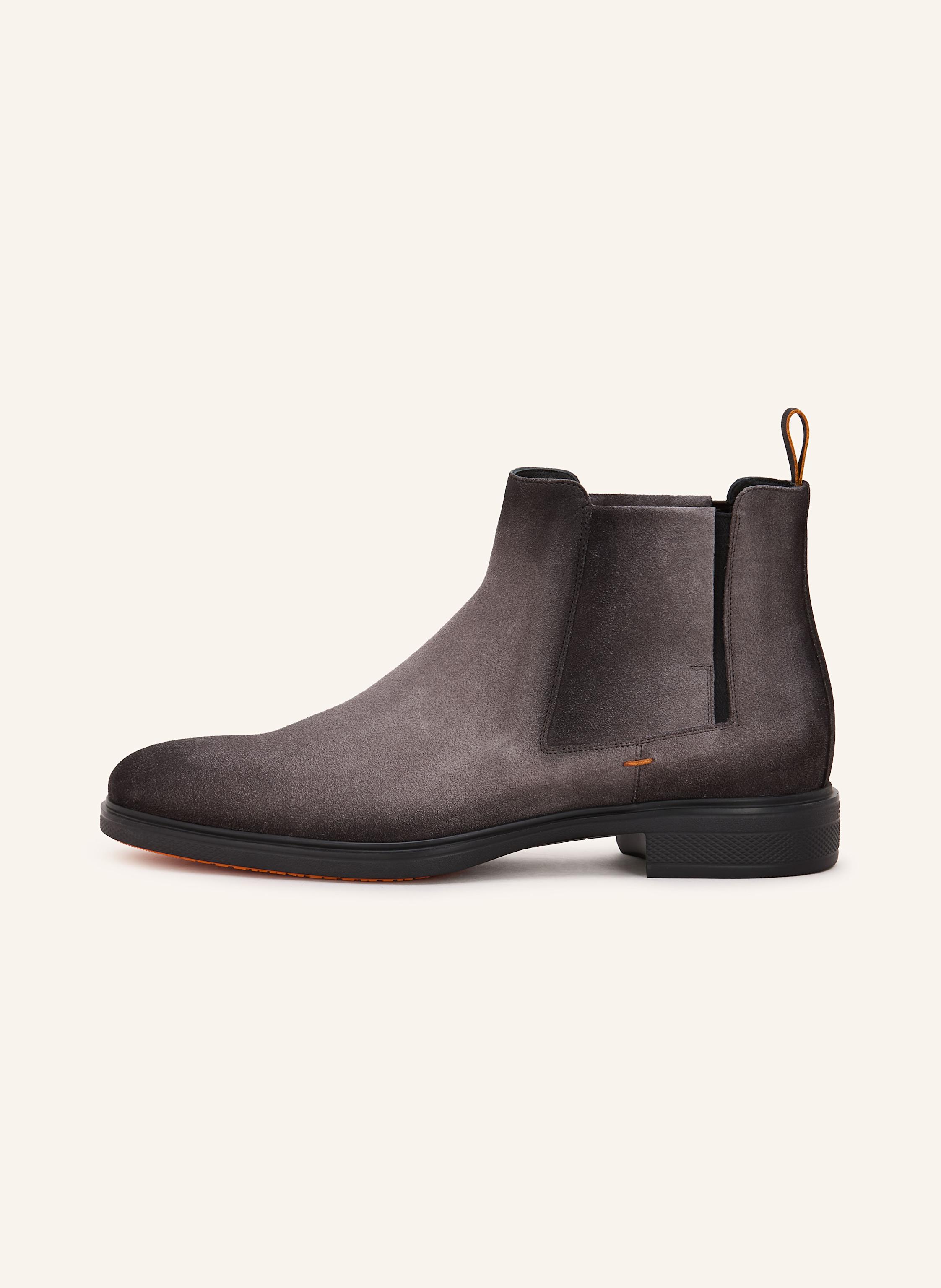 Thumbnail - Santoni Chelsea-Boots Easy grau