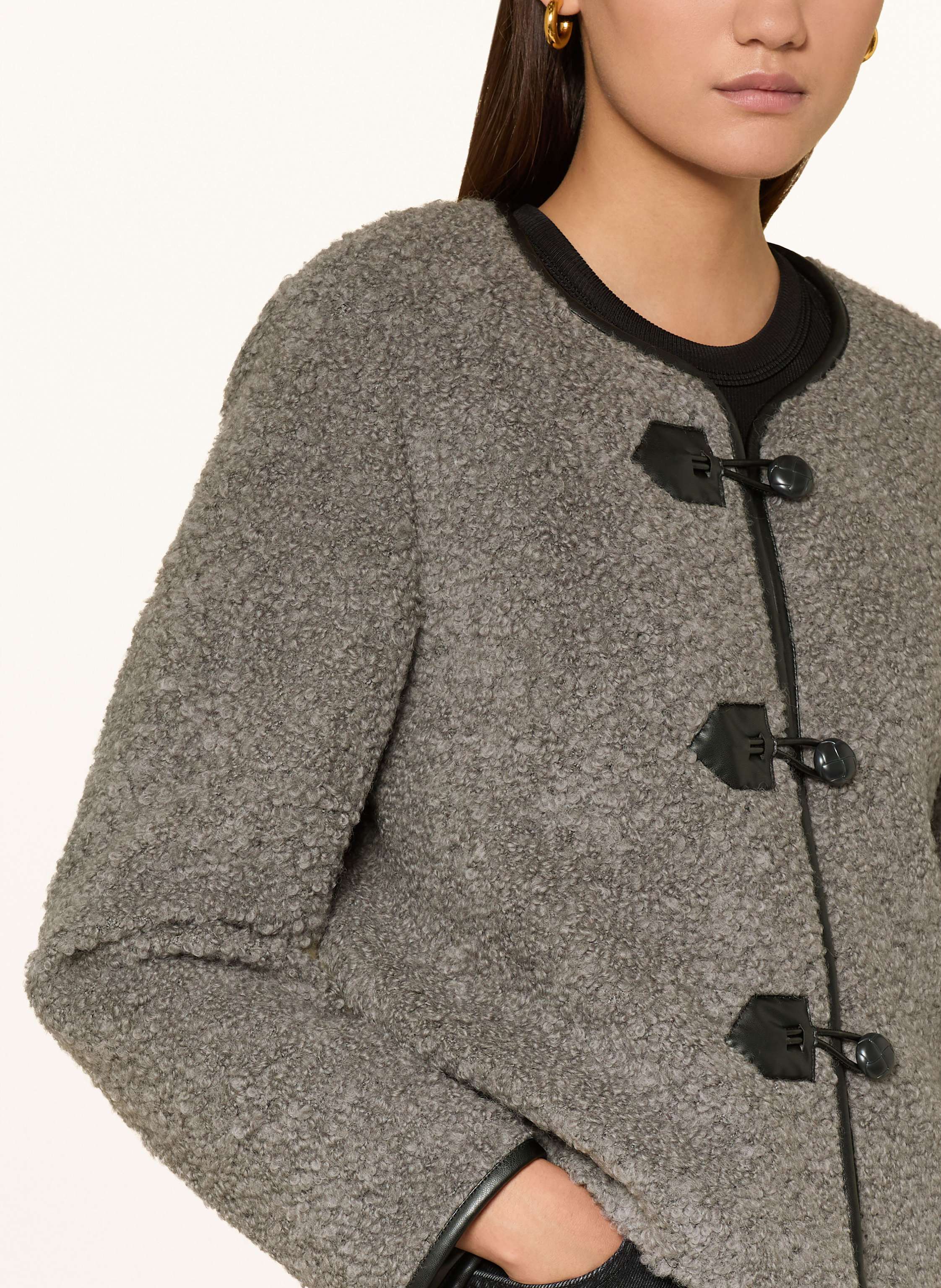 Thumbnail - Mrs & Hugs Jacke grau