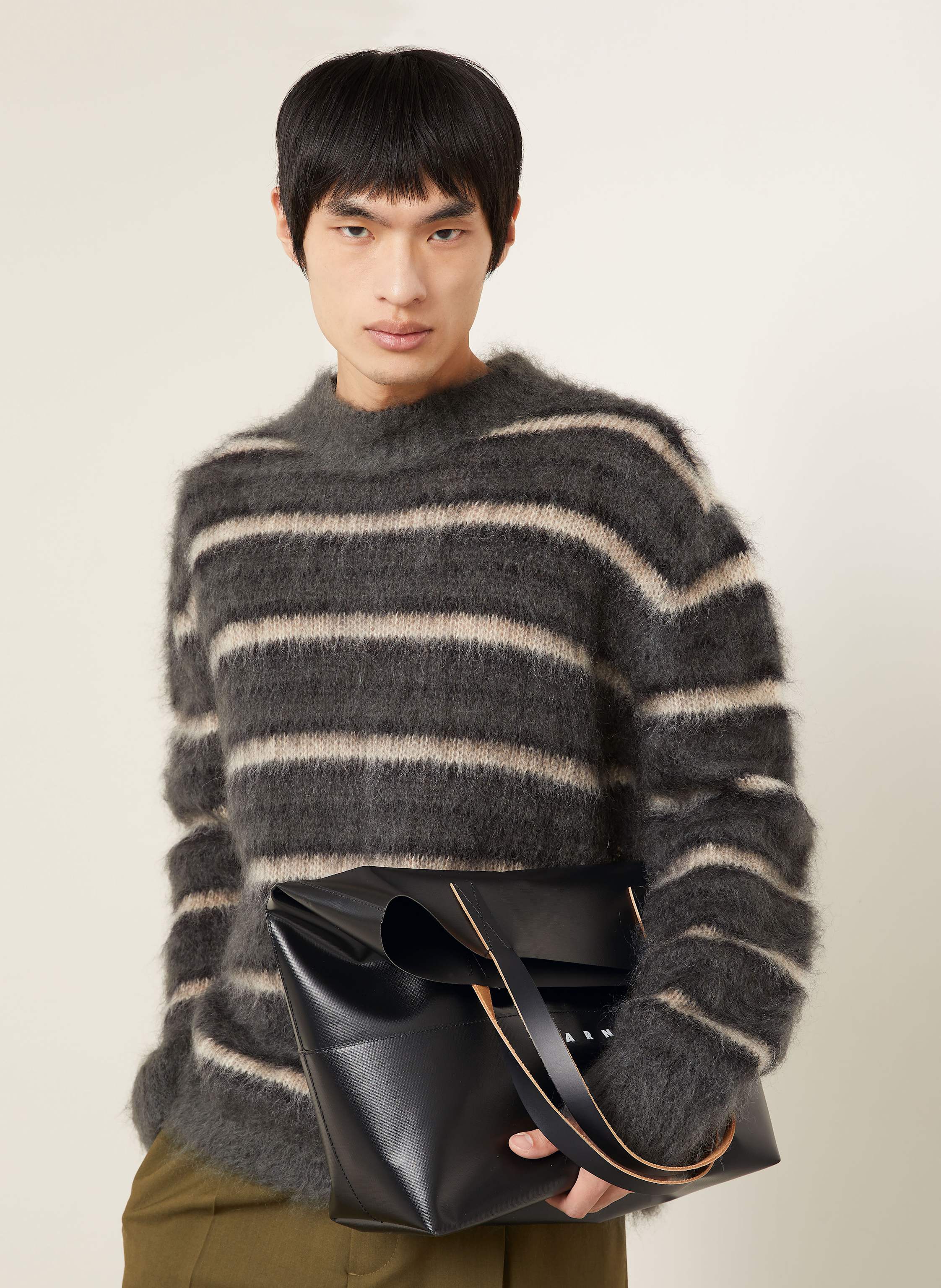 Thumbnail - Marni Mohair-Pullover grau