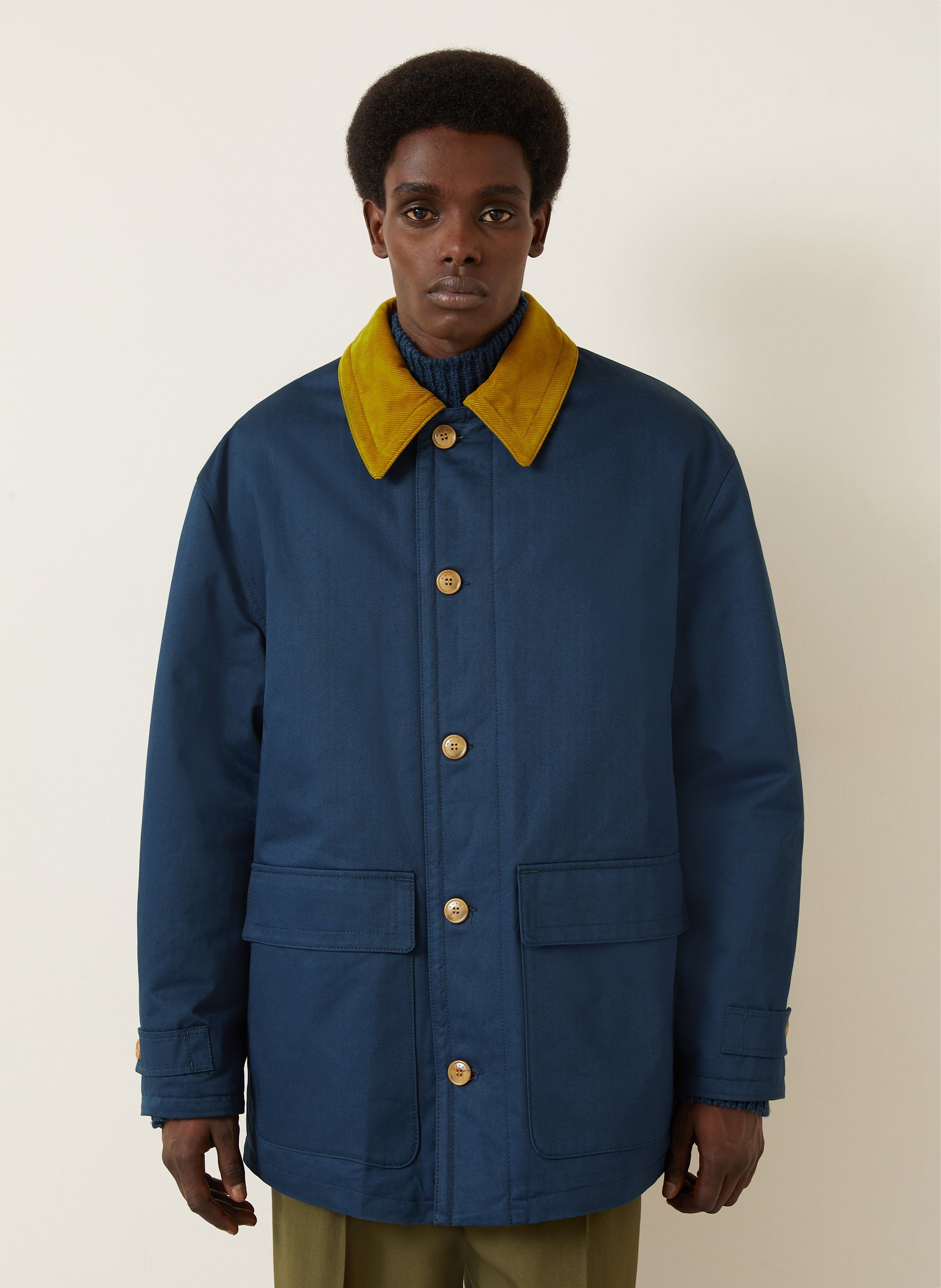 Thumbnail - Marni Jacke blau