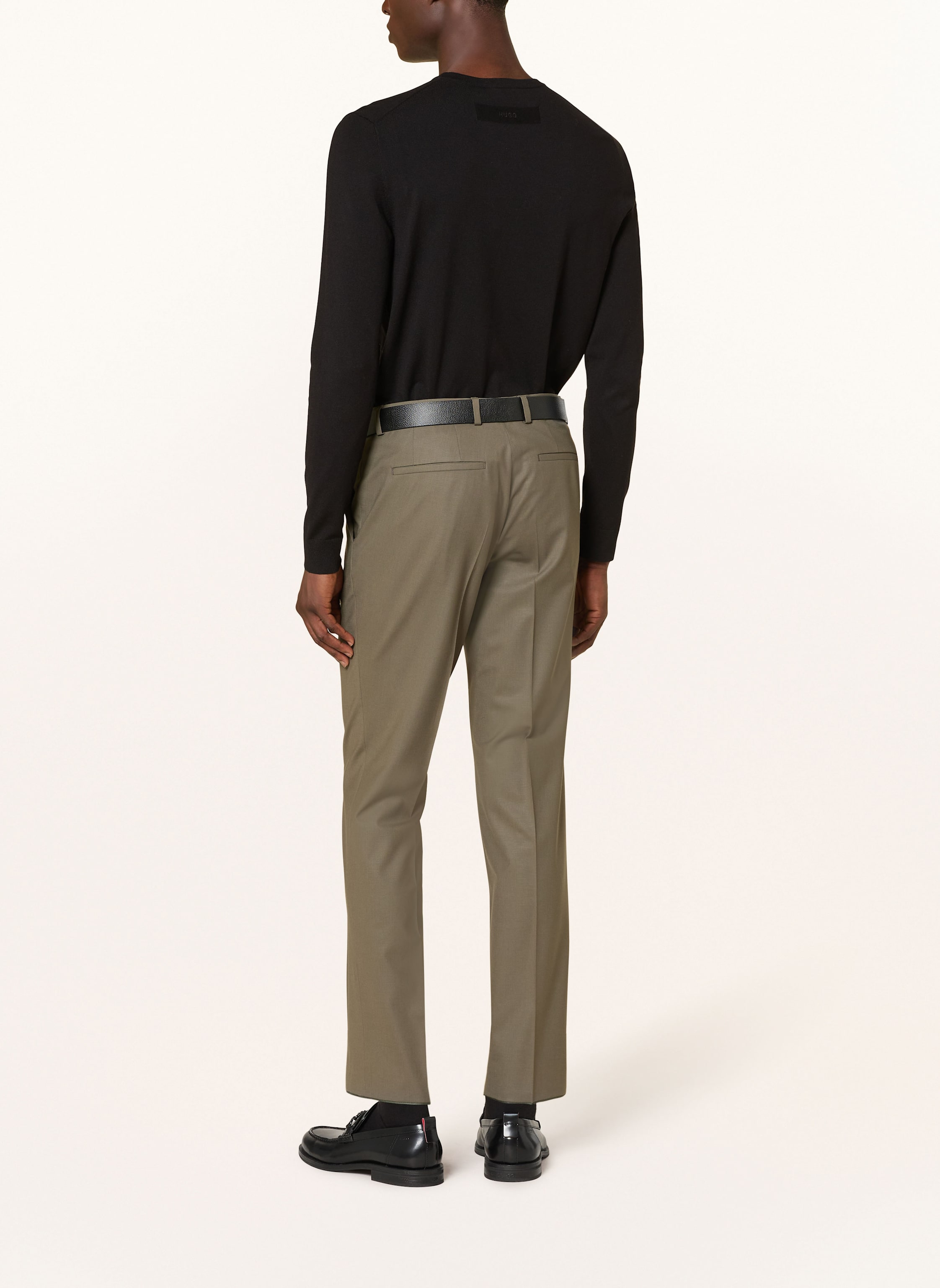 Thumbnail - Hugo Anzughose Hesten Extra Slim Fit gruen