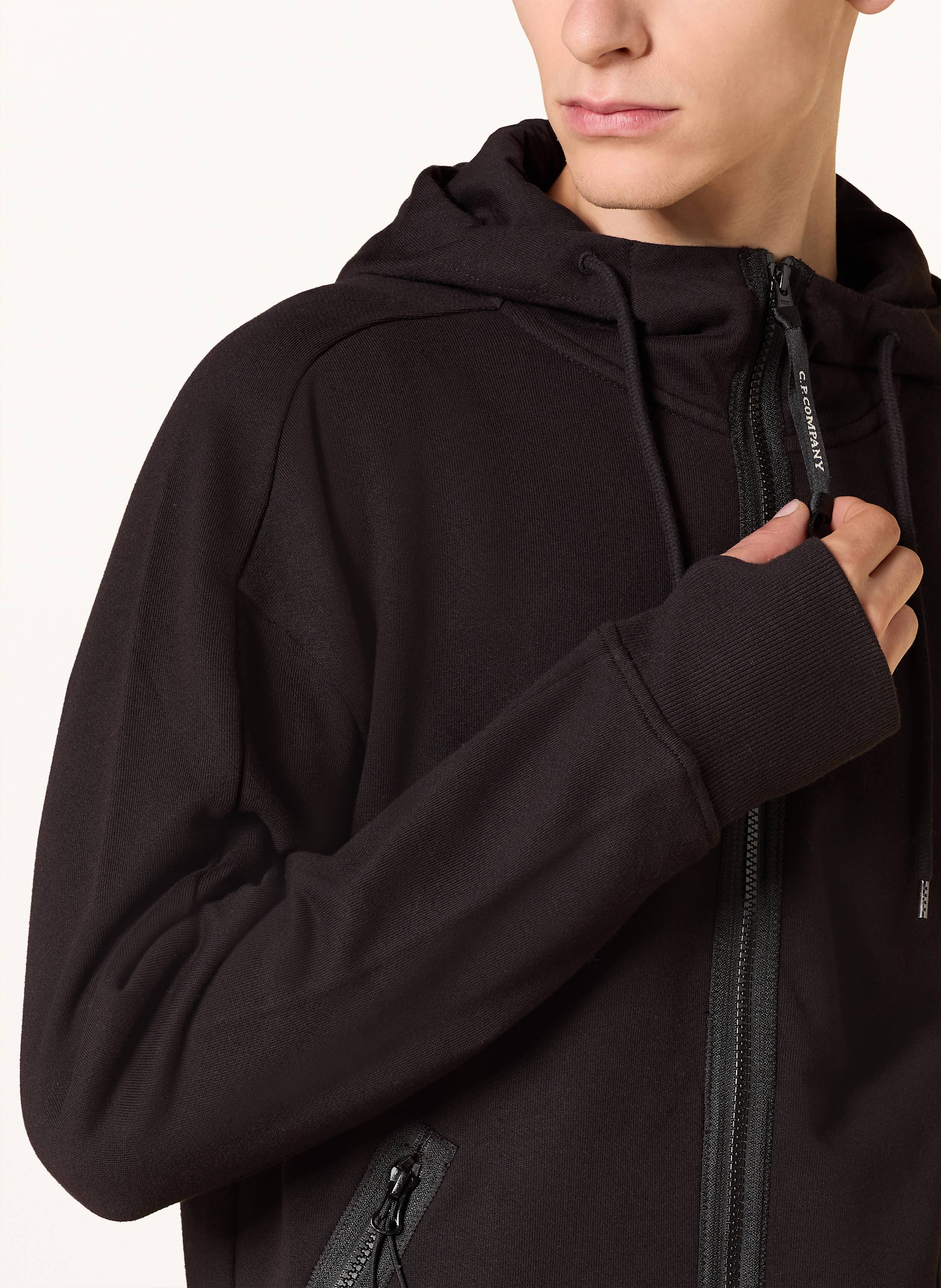 Thumbnail - C.P. Company Sweatjacke schwarz