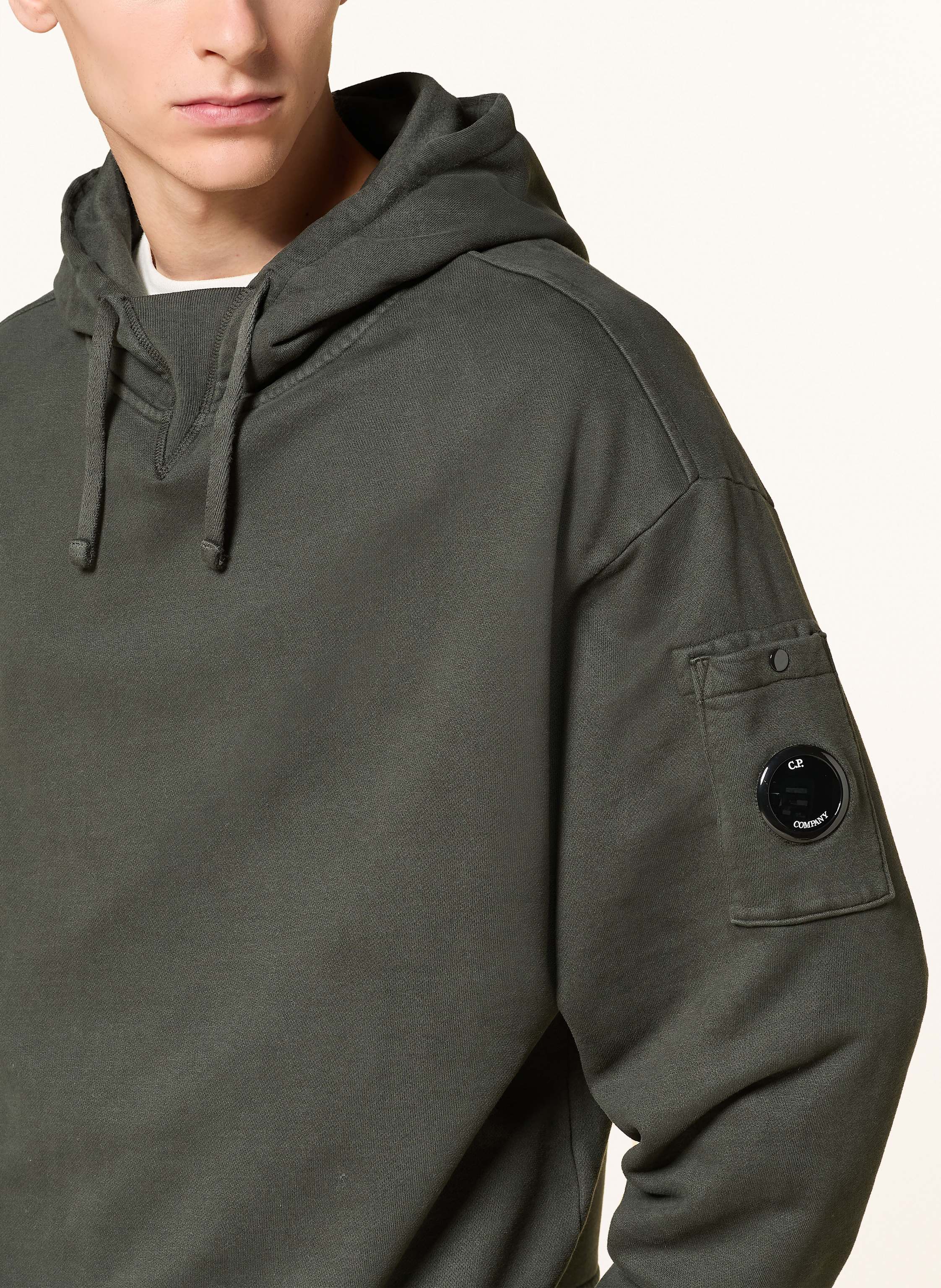 Thumbnail - C.P. Company Hoodie grau