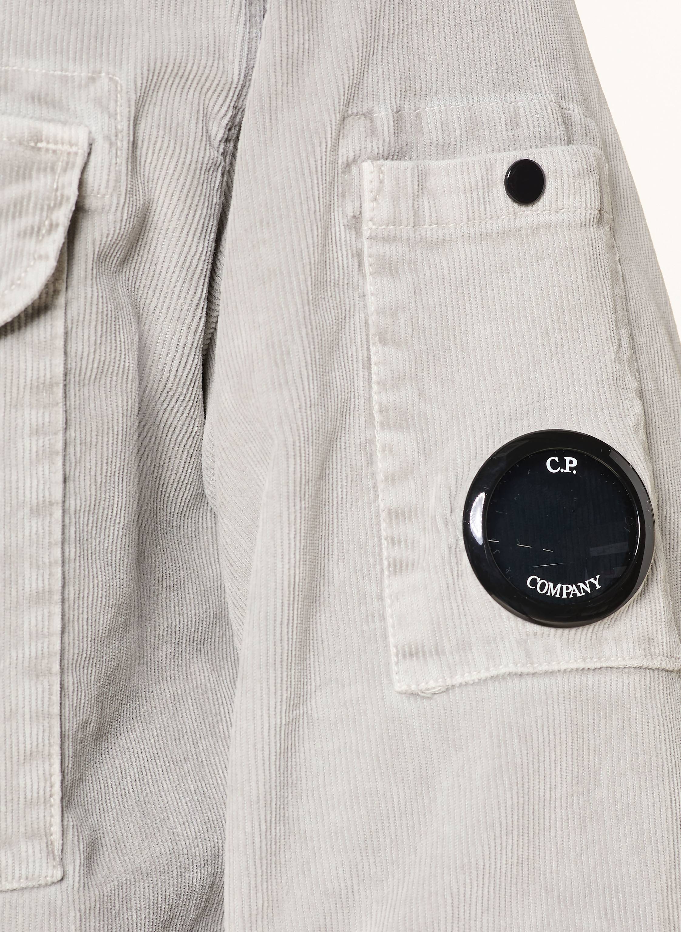 Thumbnail - C.P. Company Cordhemd Extra Slim Fit grau