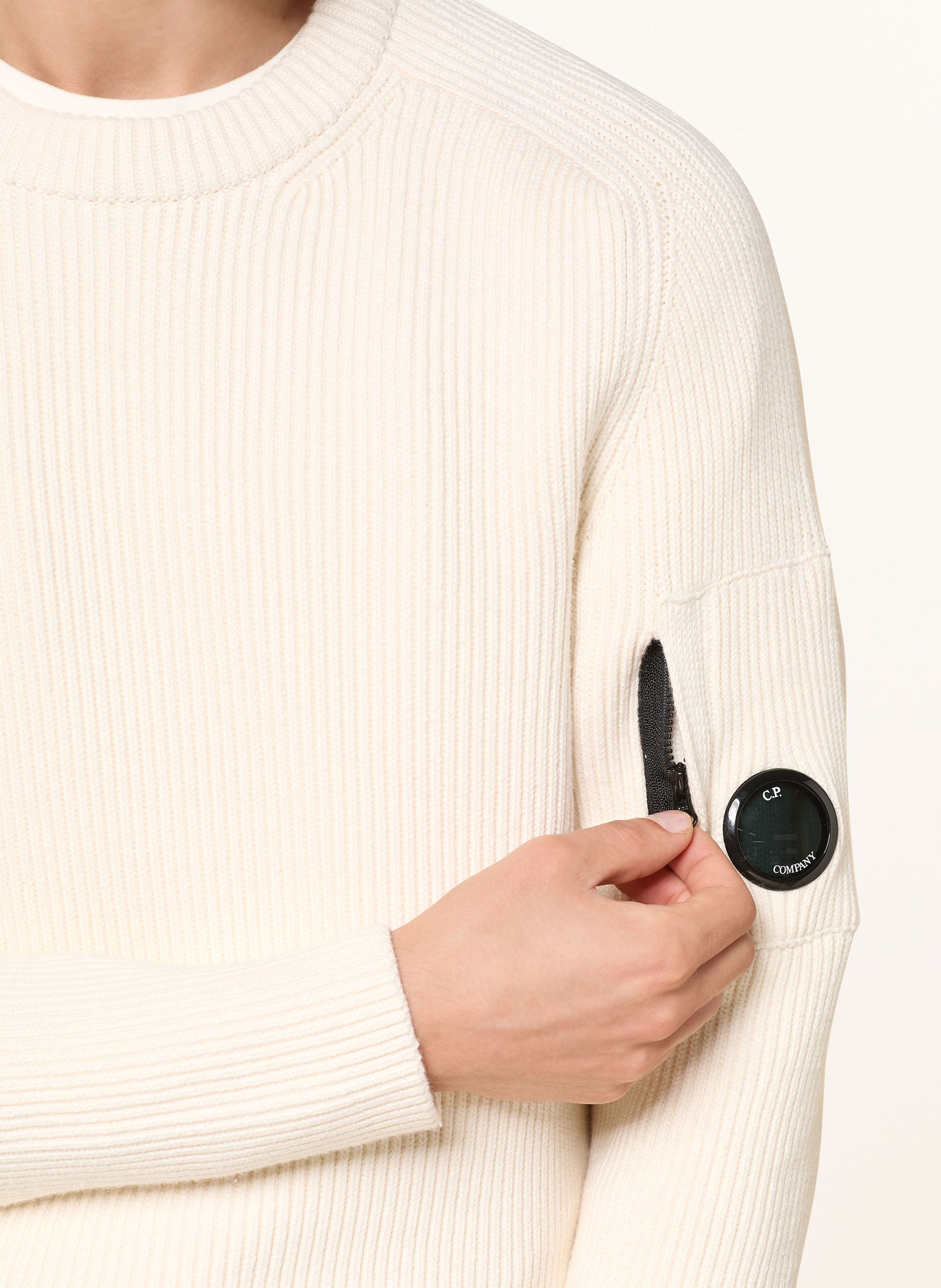 Thumbnail - C.P. Company Pullover weiss