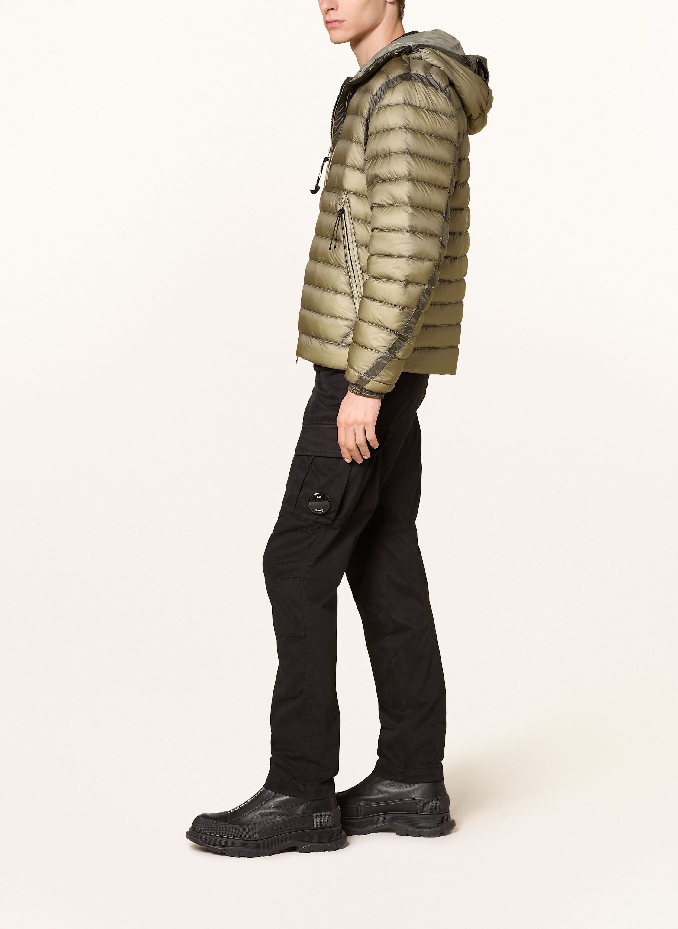 Thumbnail - C.P. Company Lightweight-Daunenjacke gruen