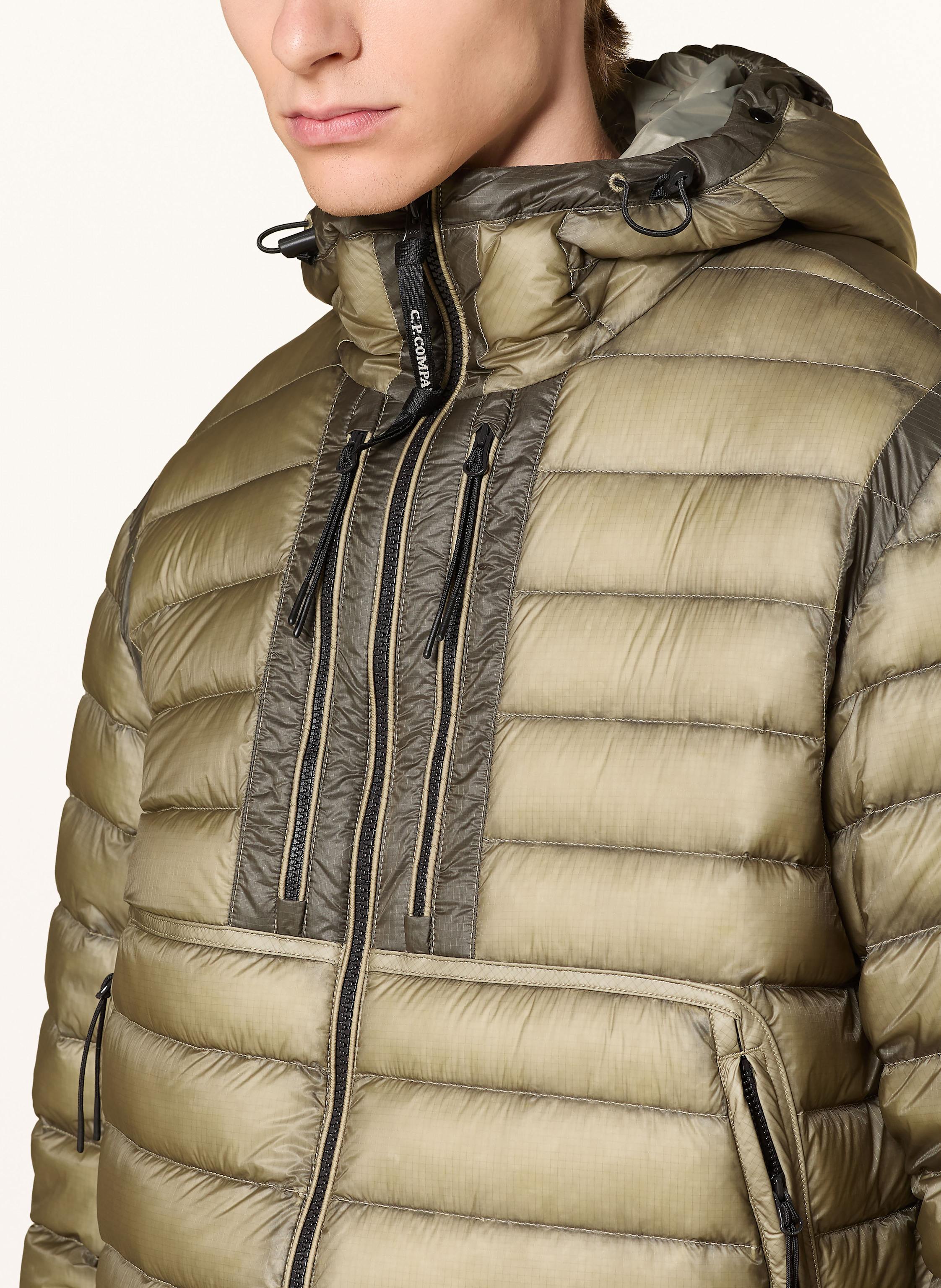 Thumbnail - C.P. Company Lightweight-Daunenjacke gruen