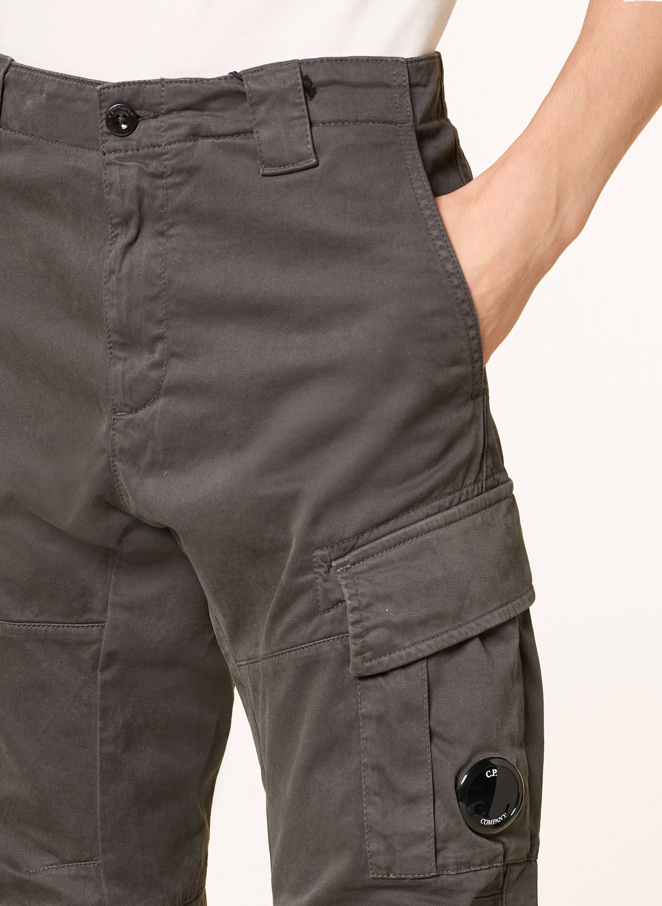 Thumbnail - C.P. Company Cargohose Ergonomic Fit grau