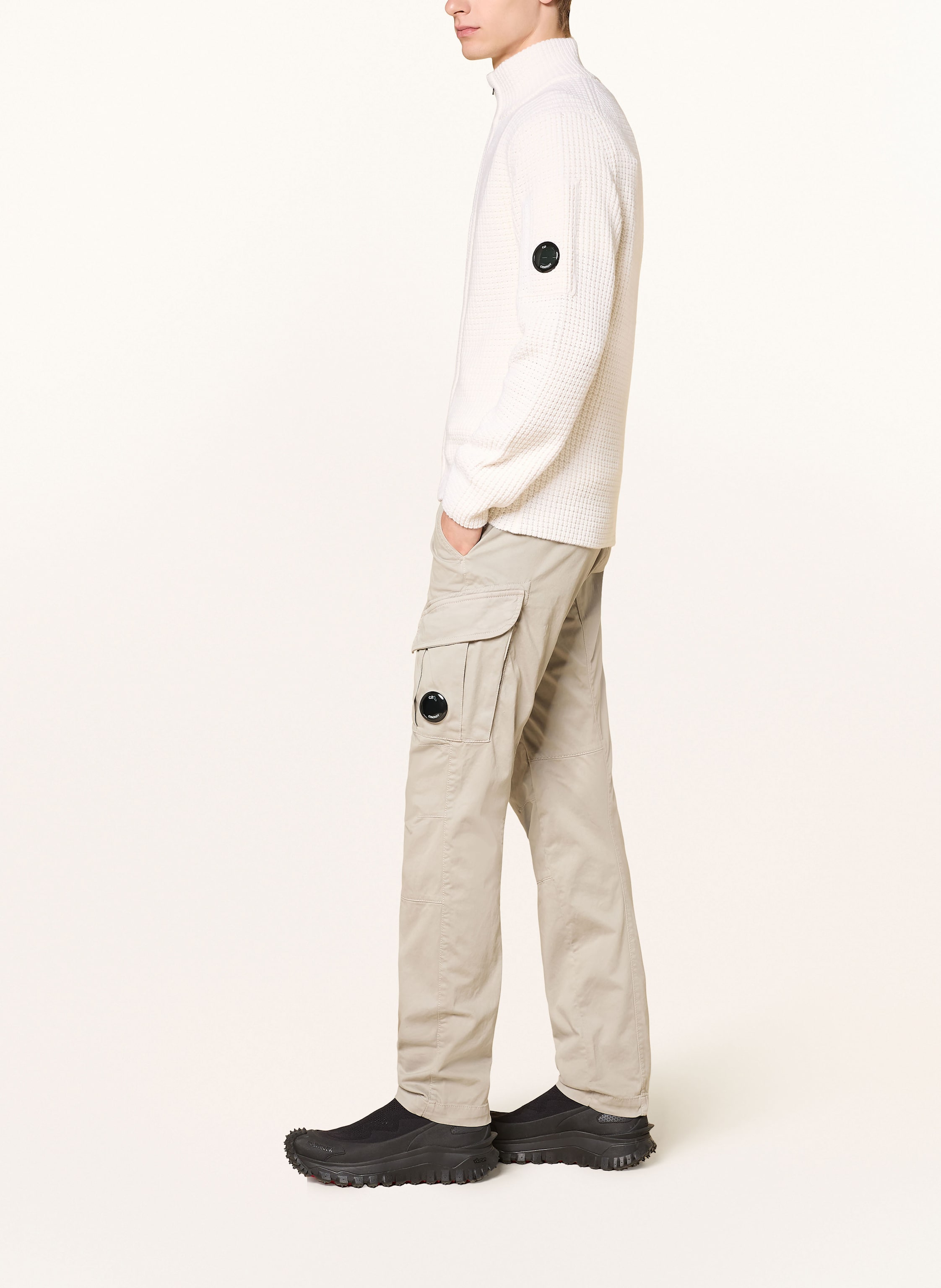 Thumbnail - C.P. Company Cargohose Ergonomic Fit grau