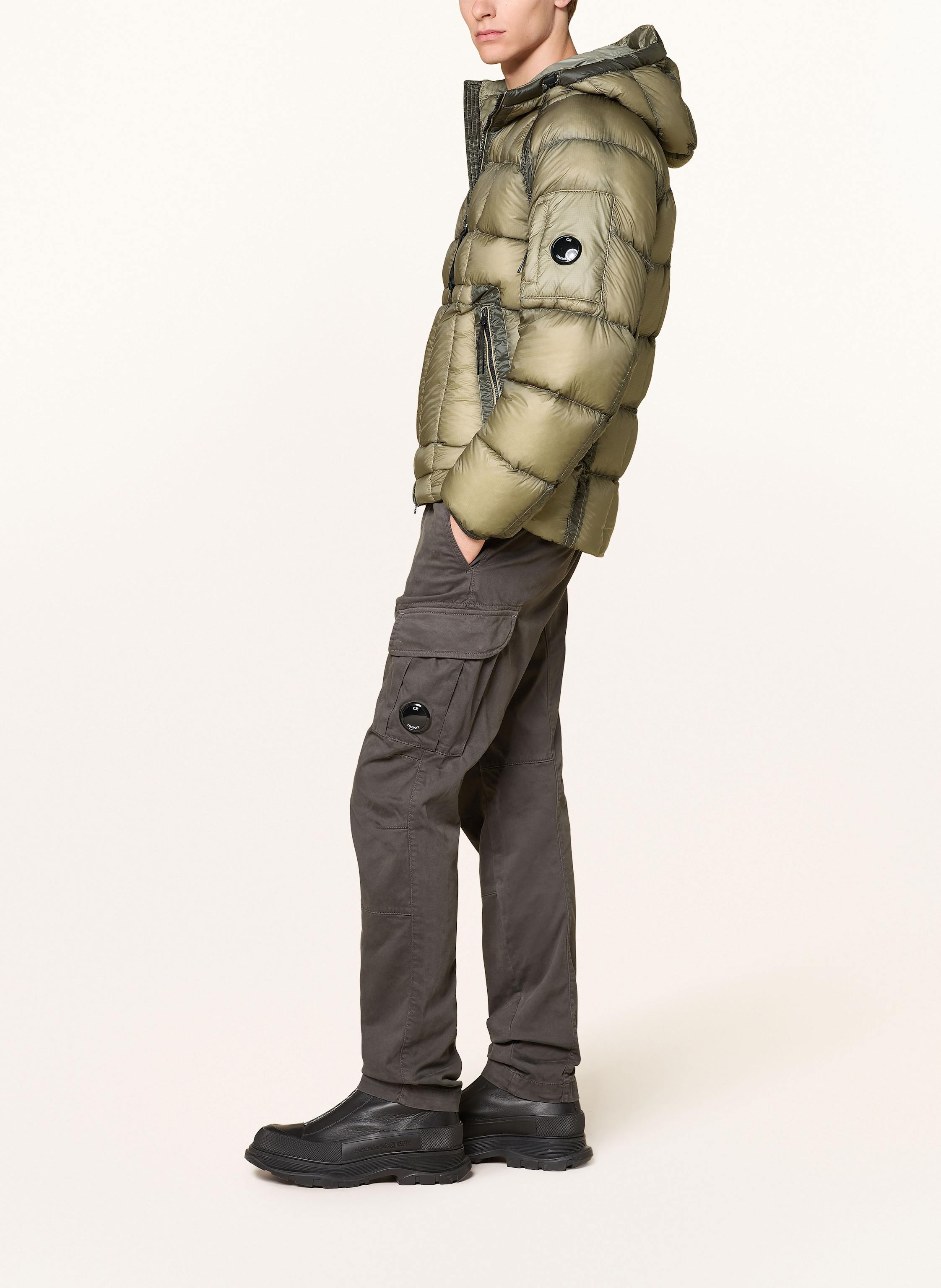 Thumbnail - C.P. Company Daunenjacke gruen