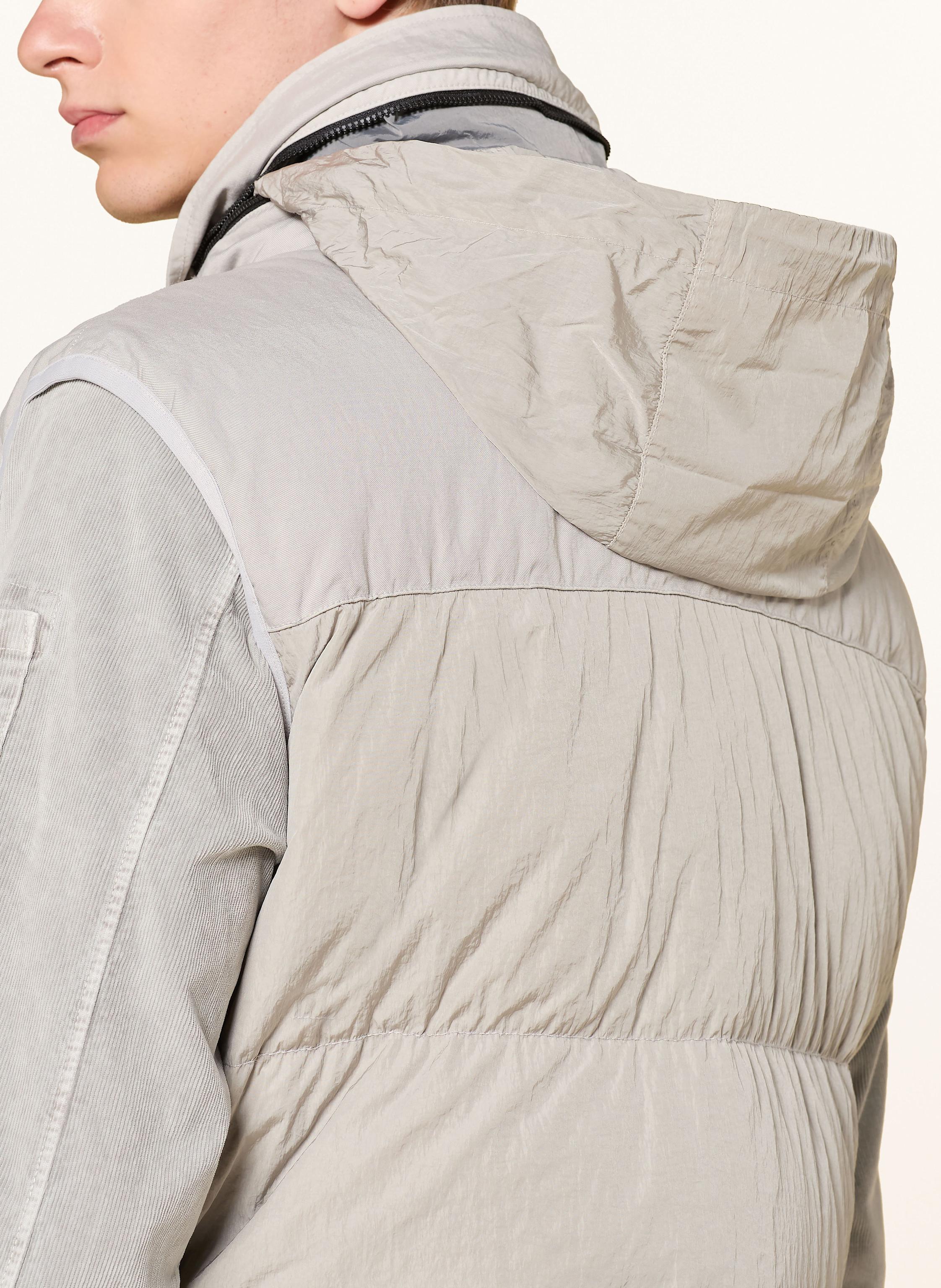 Thumbnail - C.P. Company Daunenweste grau