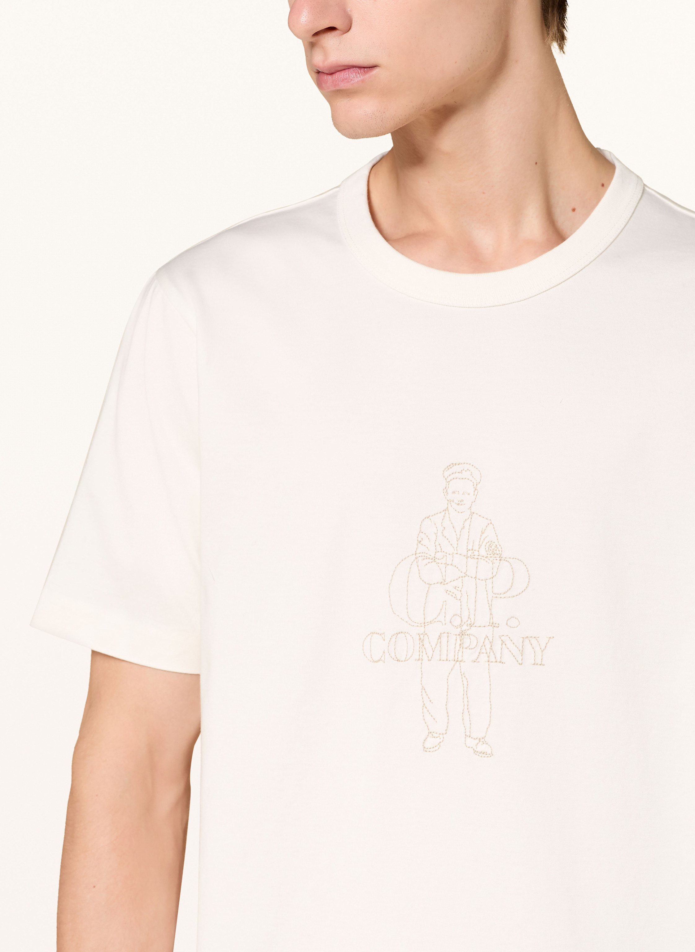 Thumbnail - C.P. Company T-Shirt weiss