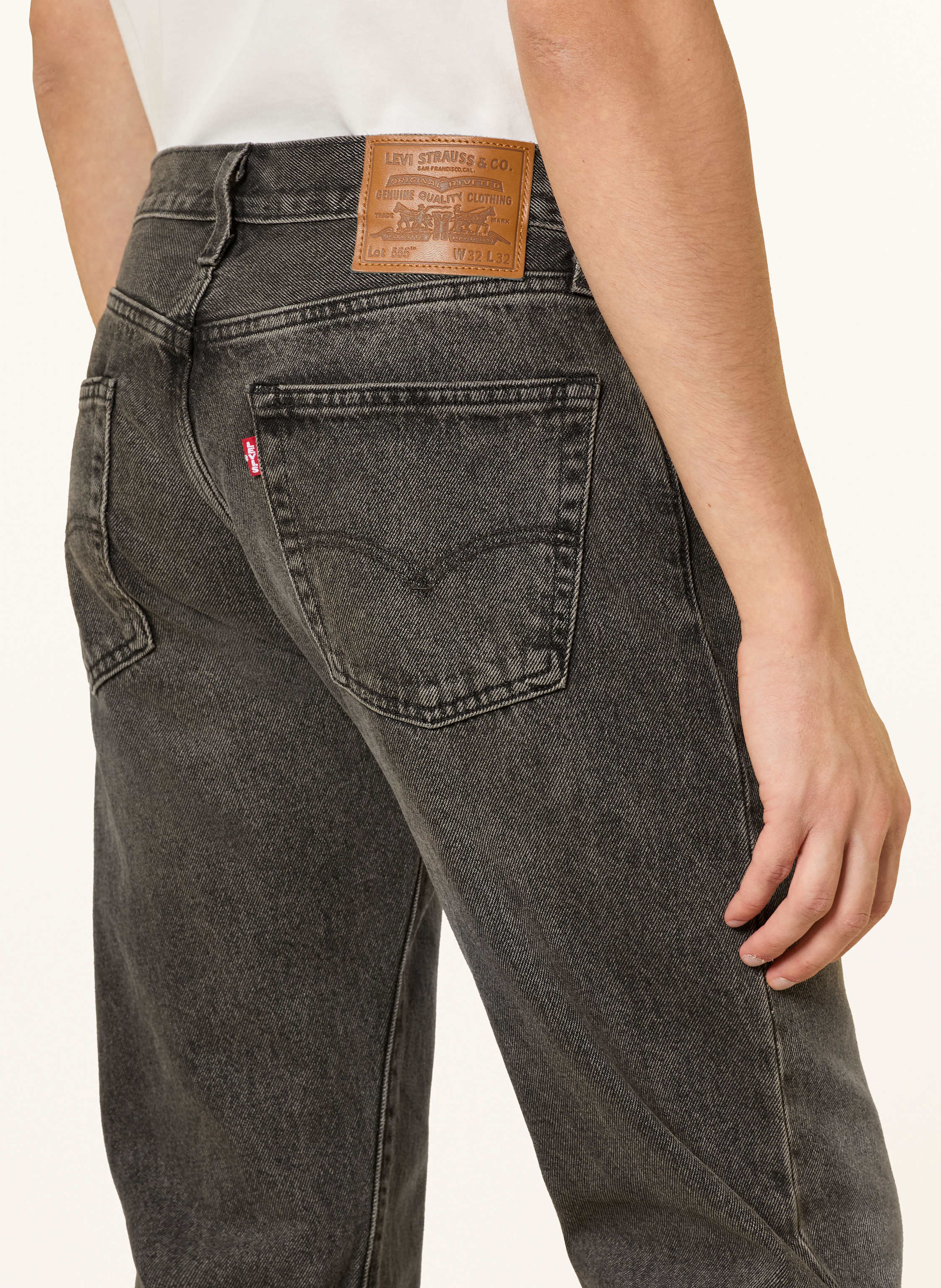 Thumbnail - Levi's® Jeans 555 Relaxed Straight Fit schwarz