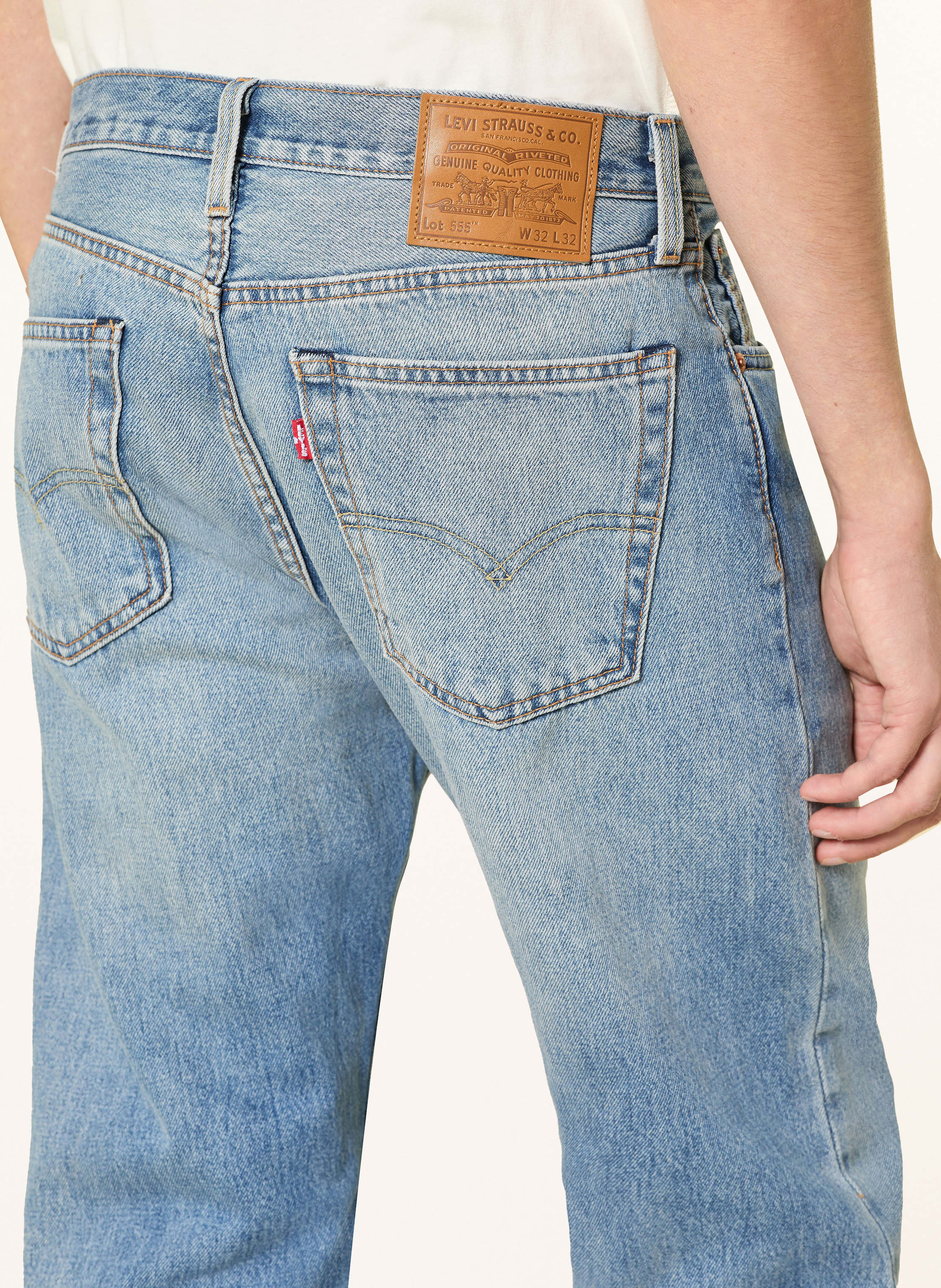 Thumbnail - Levi's® Jeans 555 Relaxed Straight Fit blau