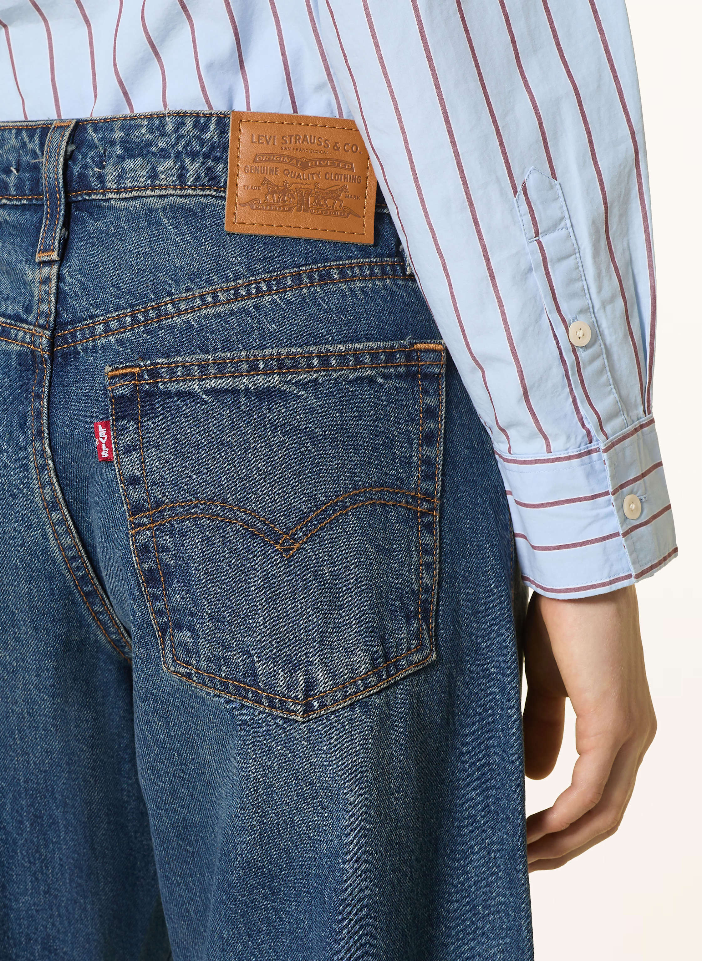 Thumbnail - Levi's® Barrell Jeans Baggy Dad Barrell blau