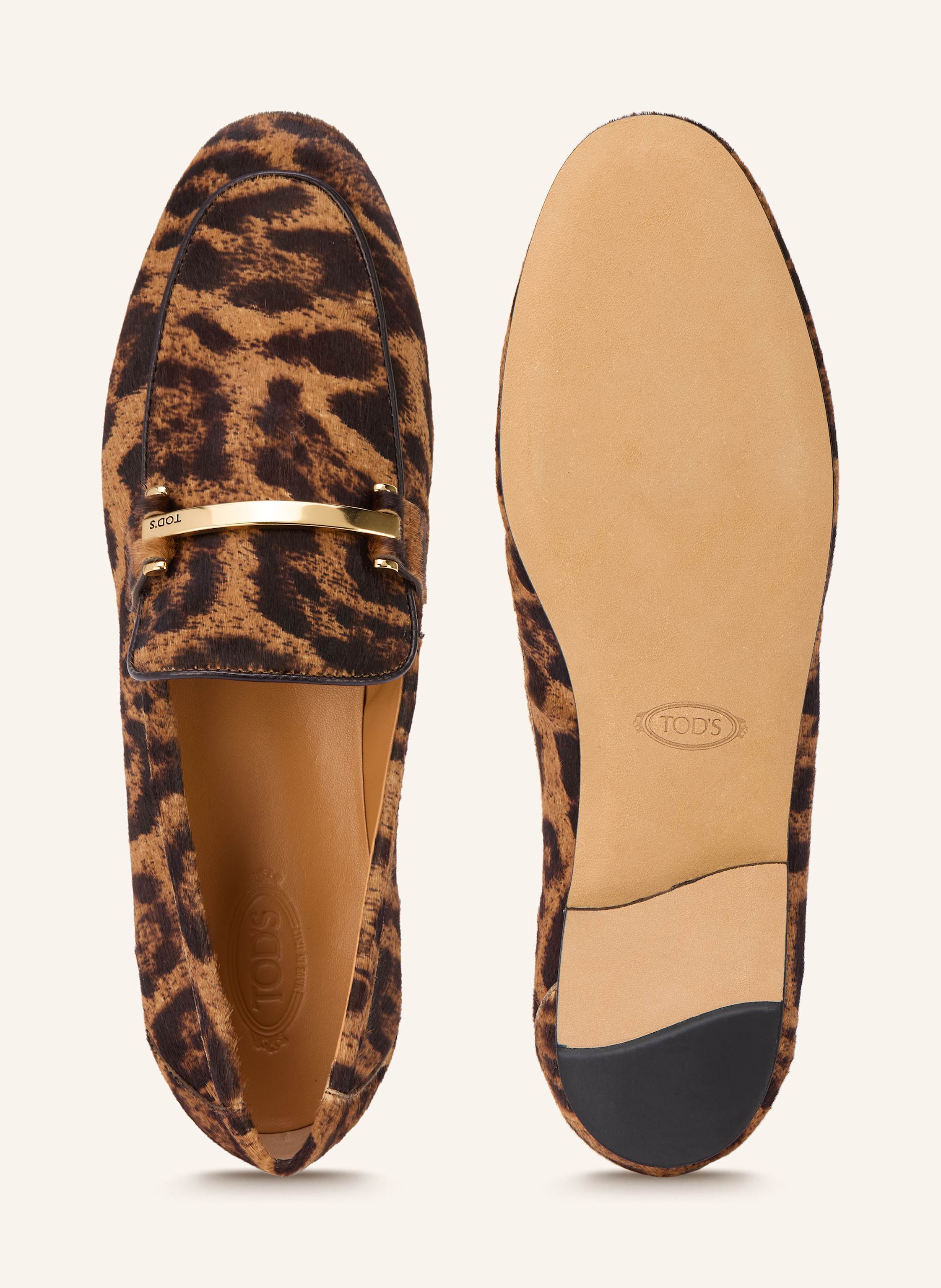 Thumbnail - Tod's Slipper braun