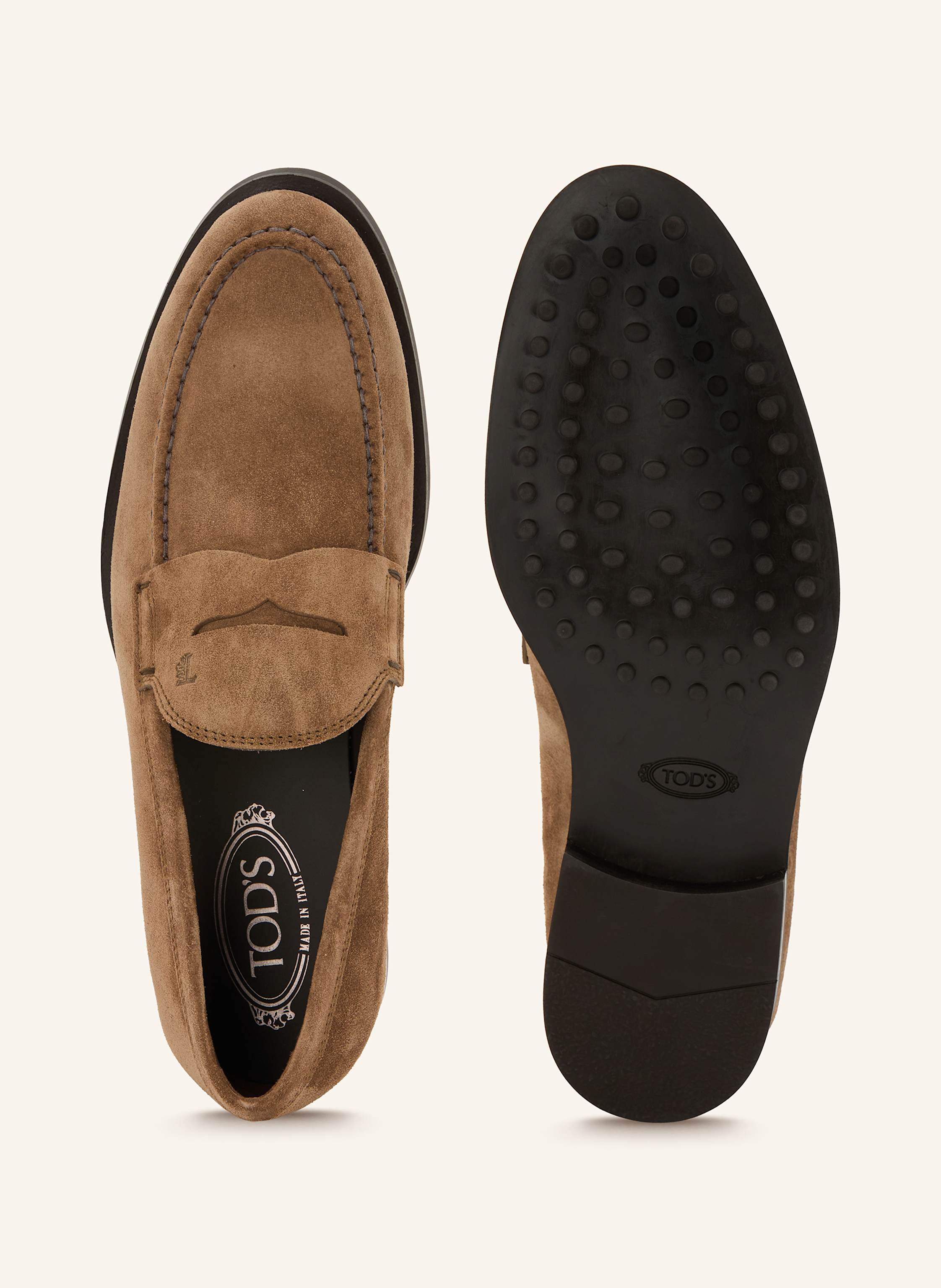 Thumbnail - Tod's Penny-Loafer braun