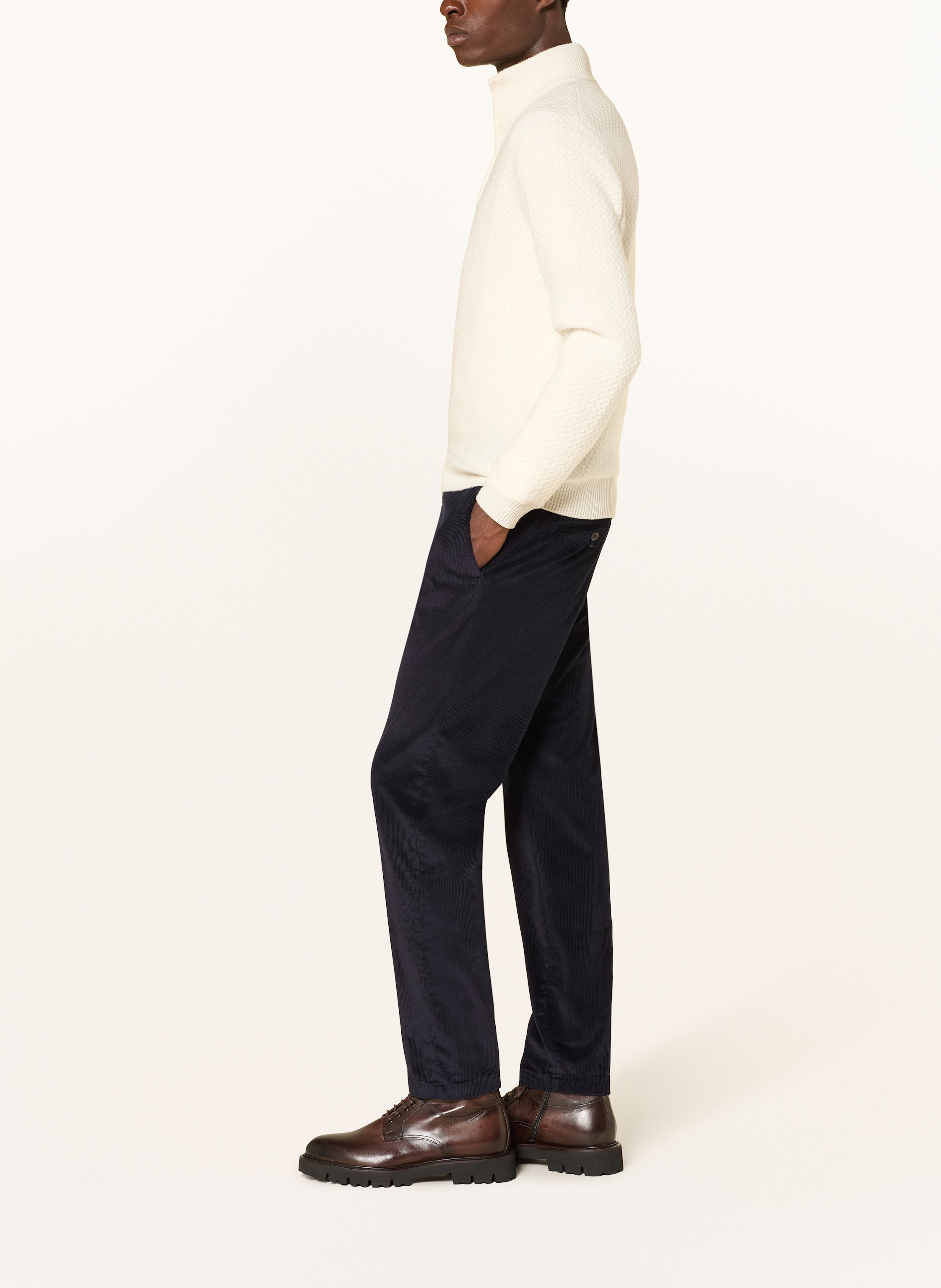 Thumbnail - Paul & Shark Cordchino Extra Slim Fit blau