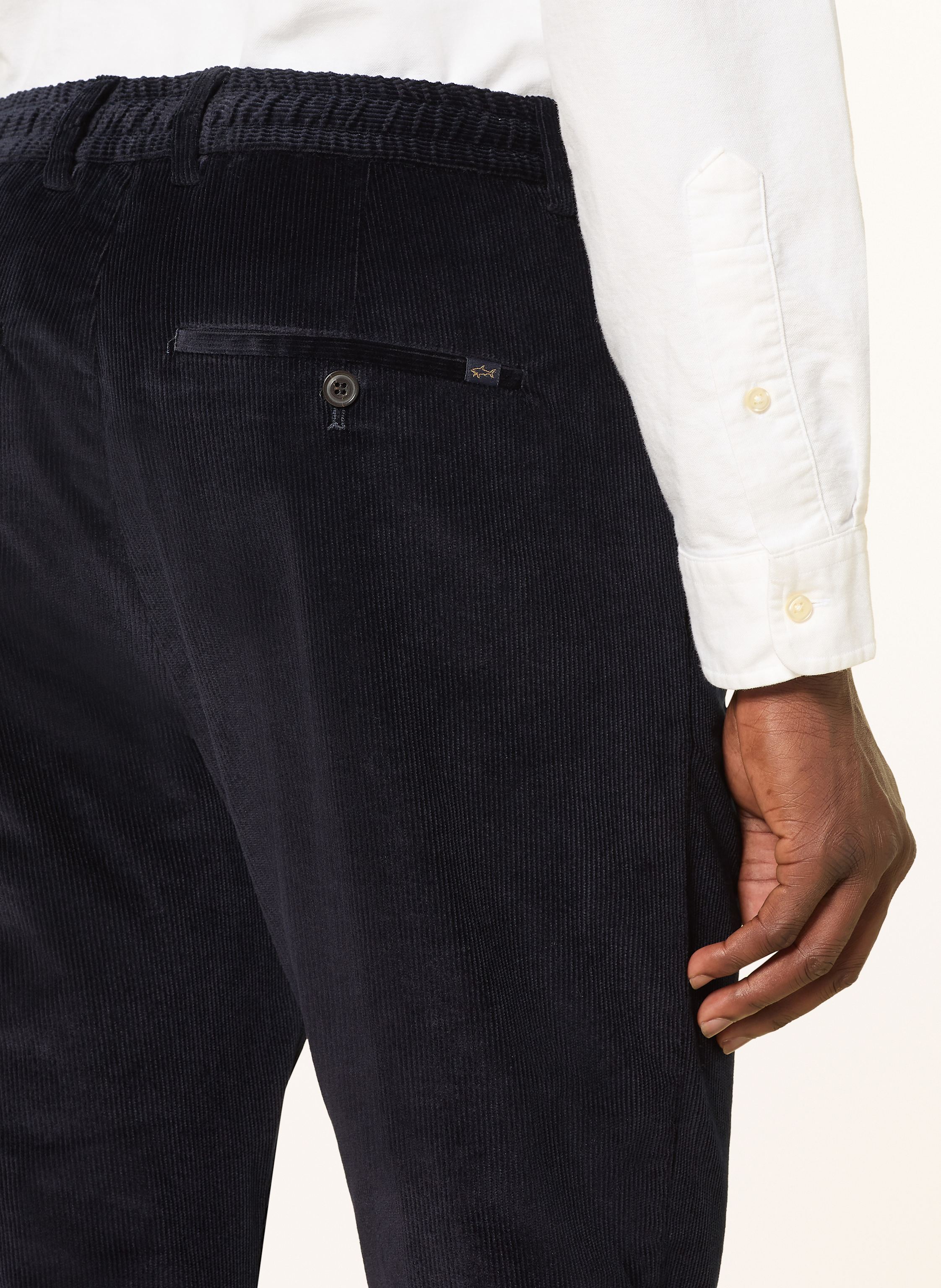 Thumbnail - Paul & Shark Cordchino Extra Slim Fit blau