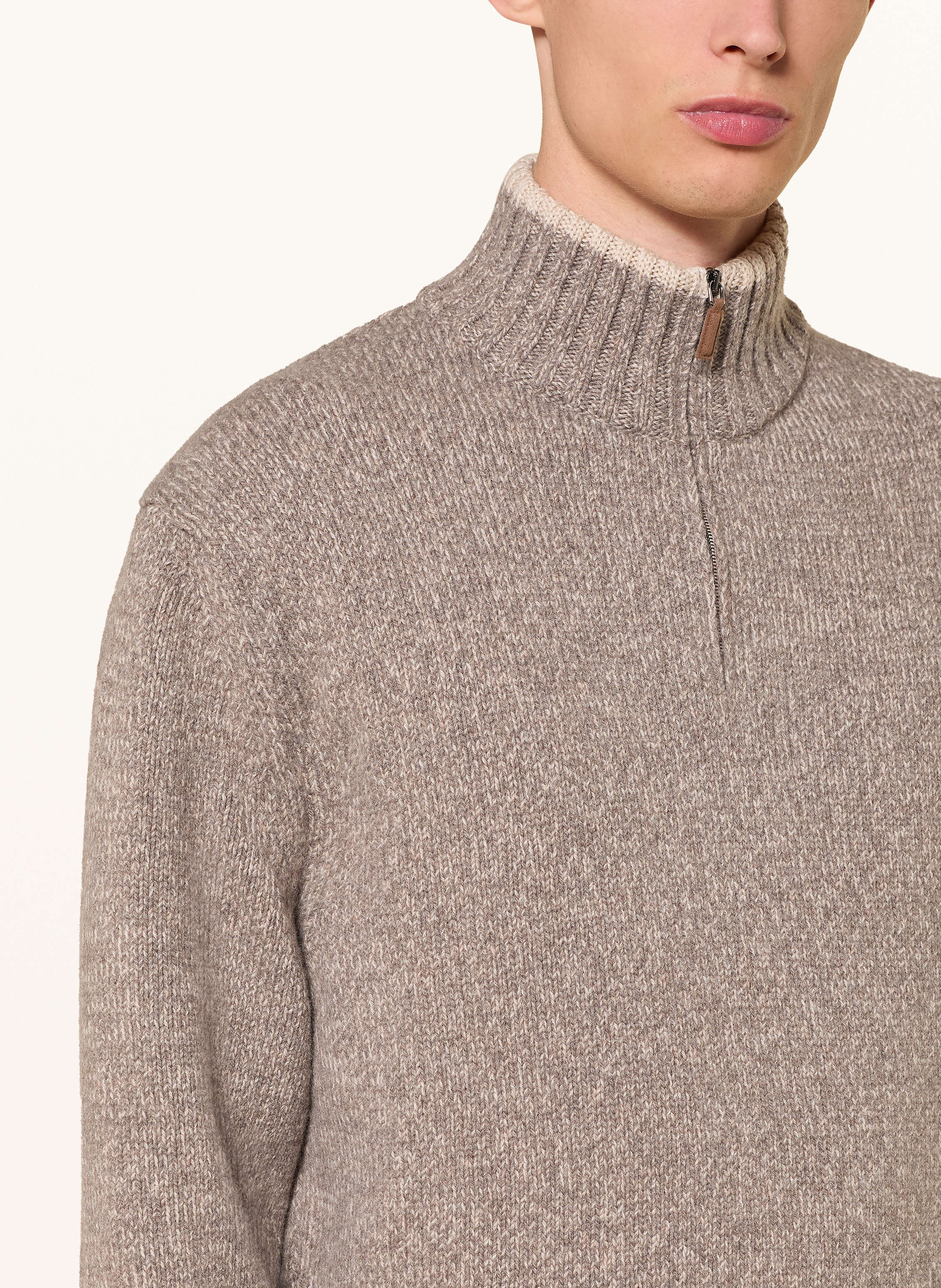 Thumbnail - Paul & Shark Troyer Mit Cashmere braun