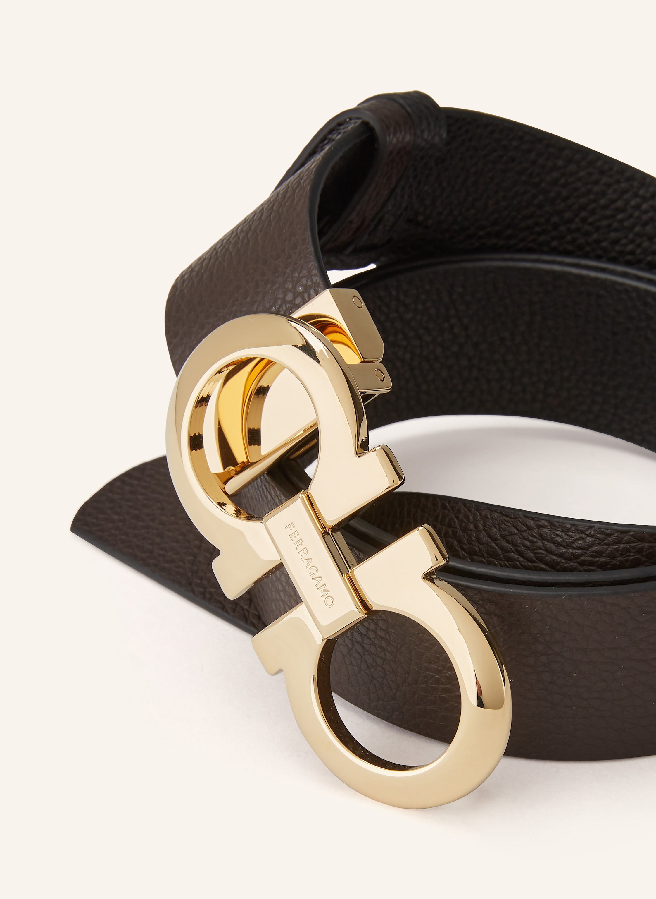 Thumbnail - Ferragamo Ledergürtel Zum Wenden braun