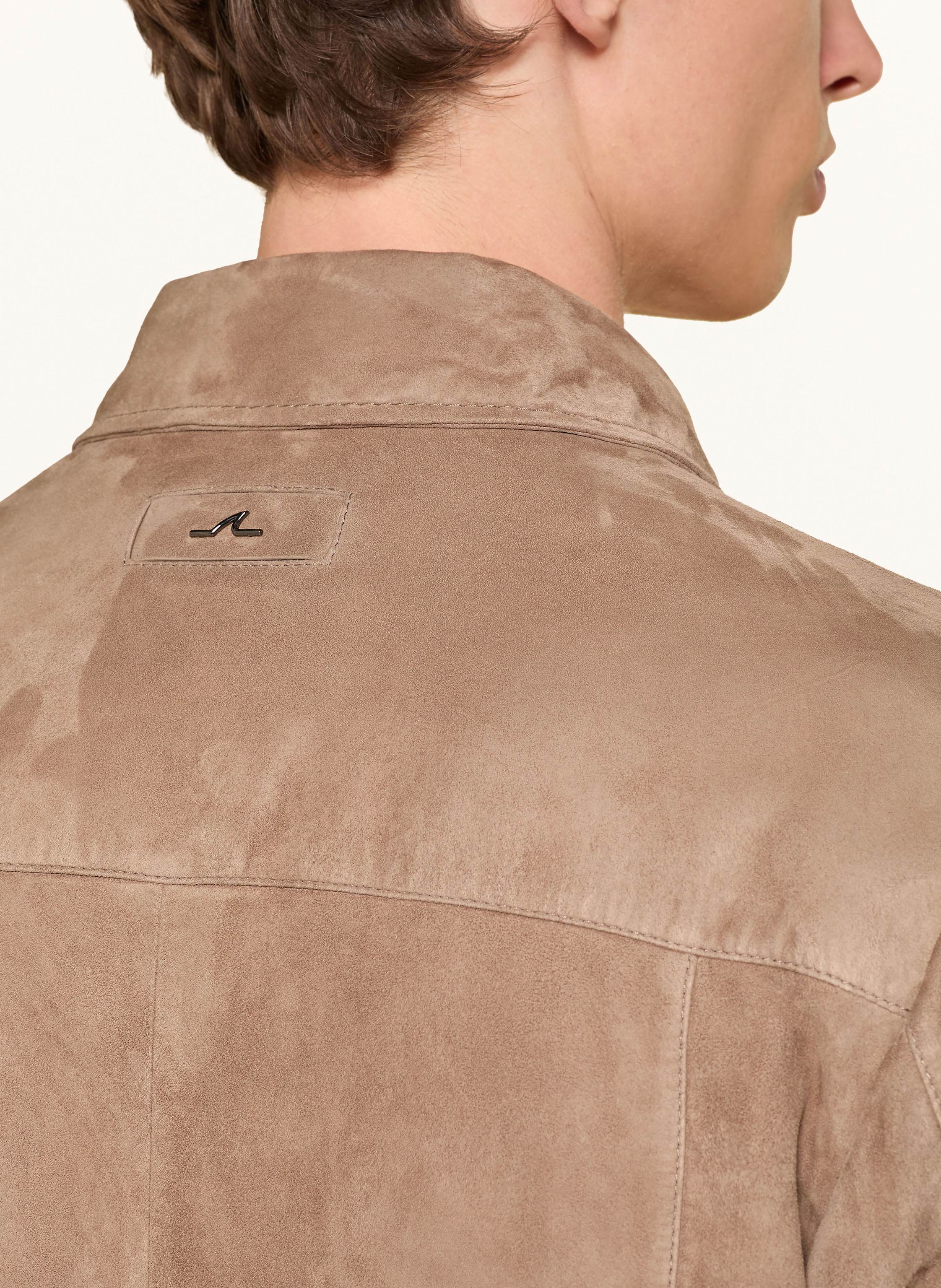 Thumbnail - Paul & Shark Lederjacke braun