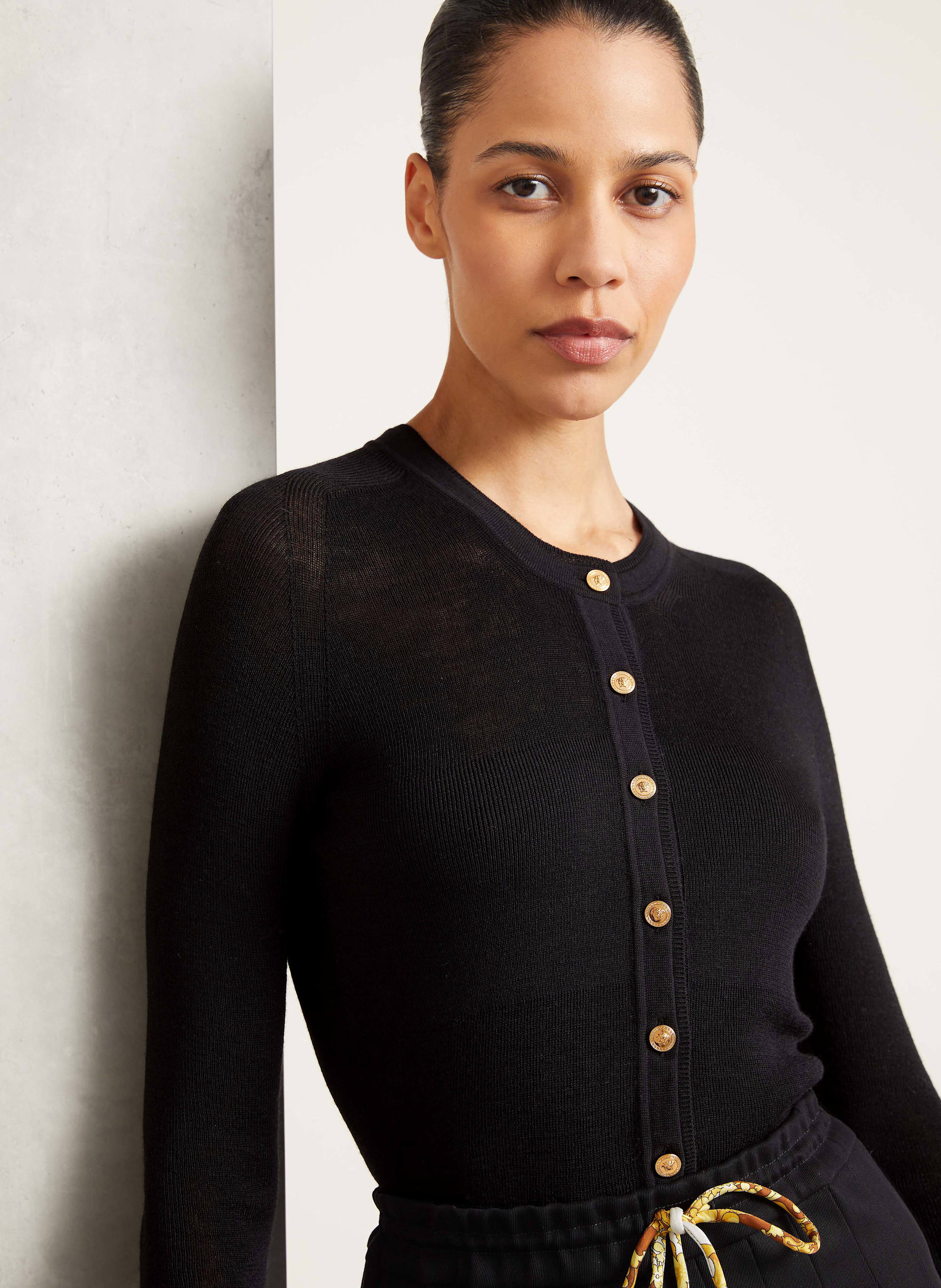 Thumbnail - Versace Pullover schwarz