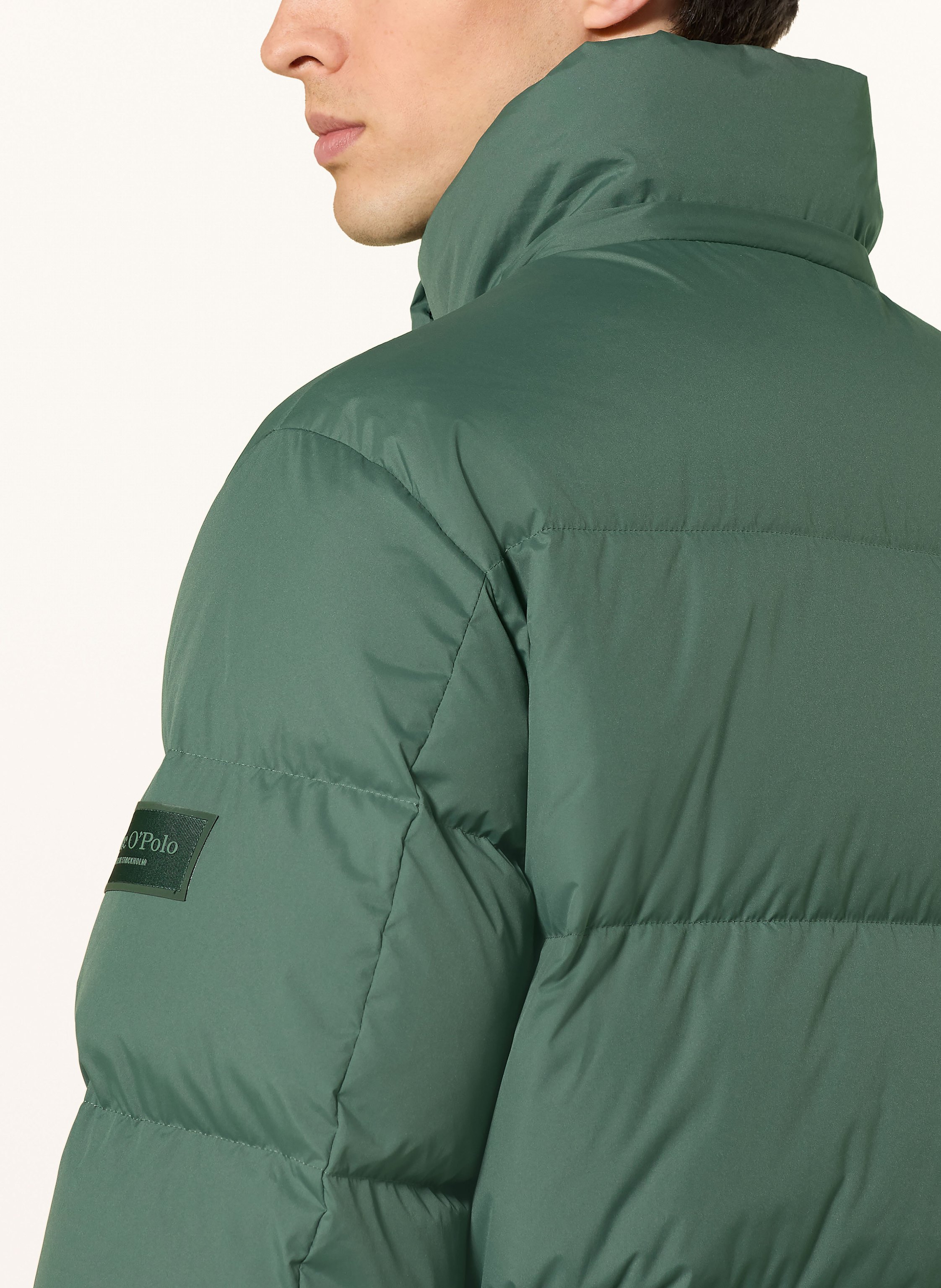 Thumbnail - Marc O'polo Daunenjacke Mit Abnehmbarer Kapuze gruen