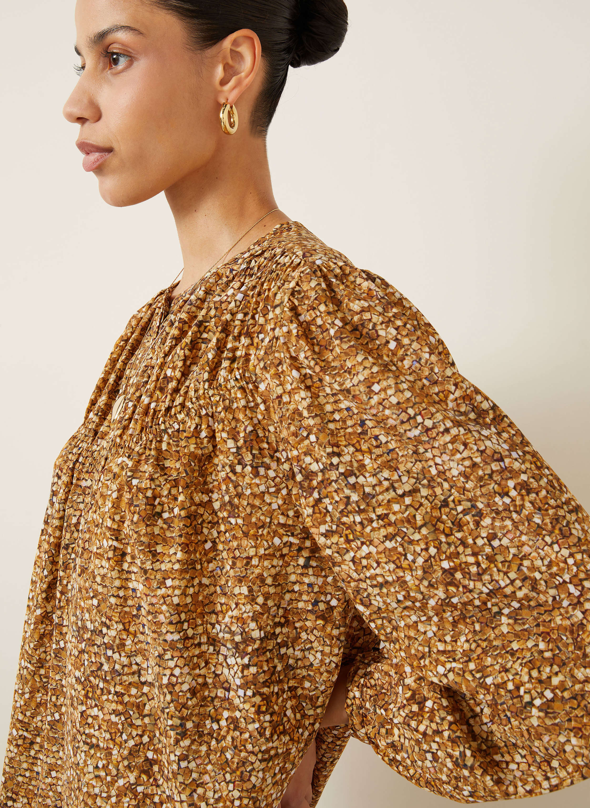 Thumbnail - Isabel Marant Seidenbluse Sally gelb