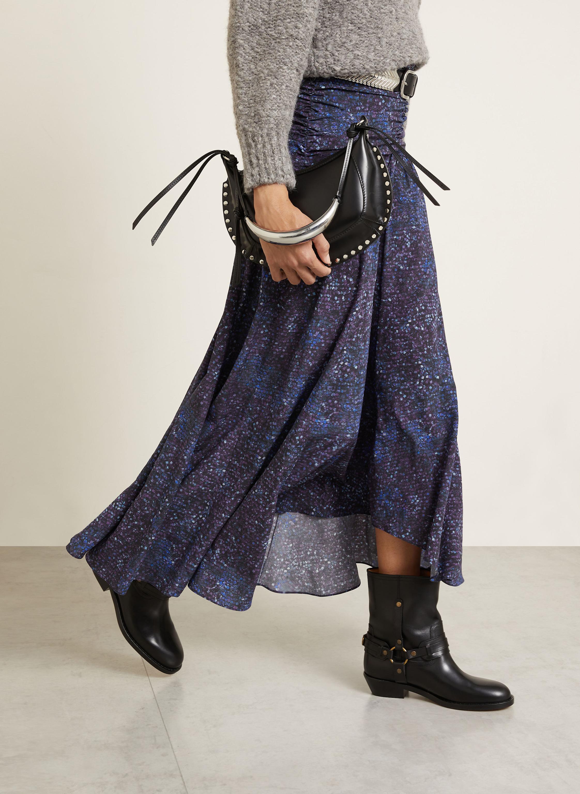 Thumbnail - Isabel Marant Seidenrock Syana blau