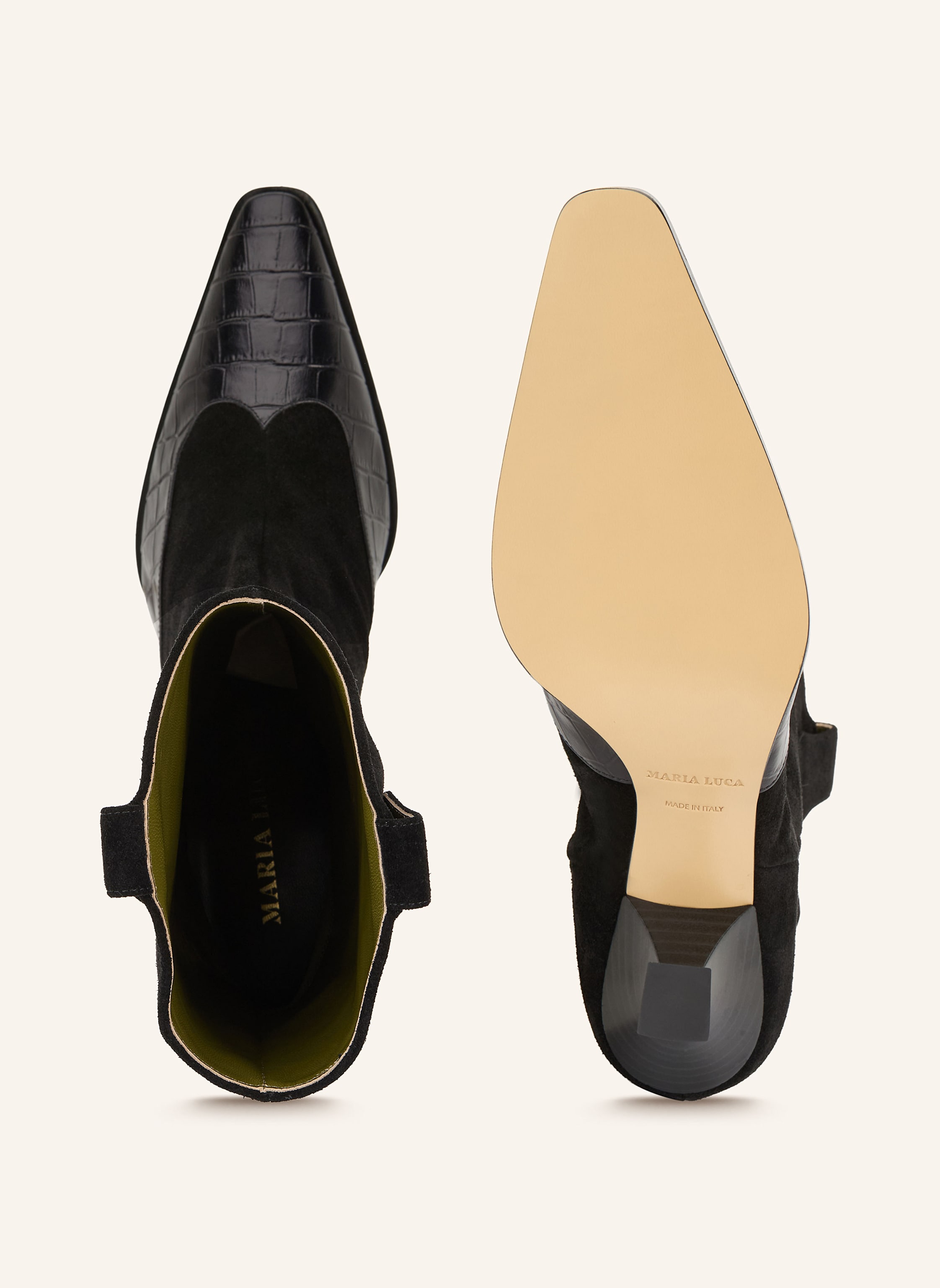 Thumbnail - Maria Luca Stiefelette Nila schwarz