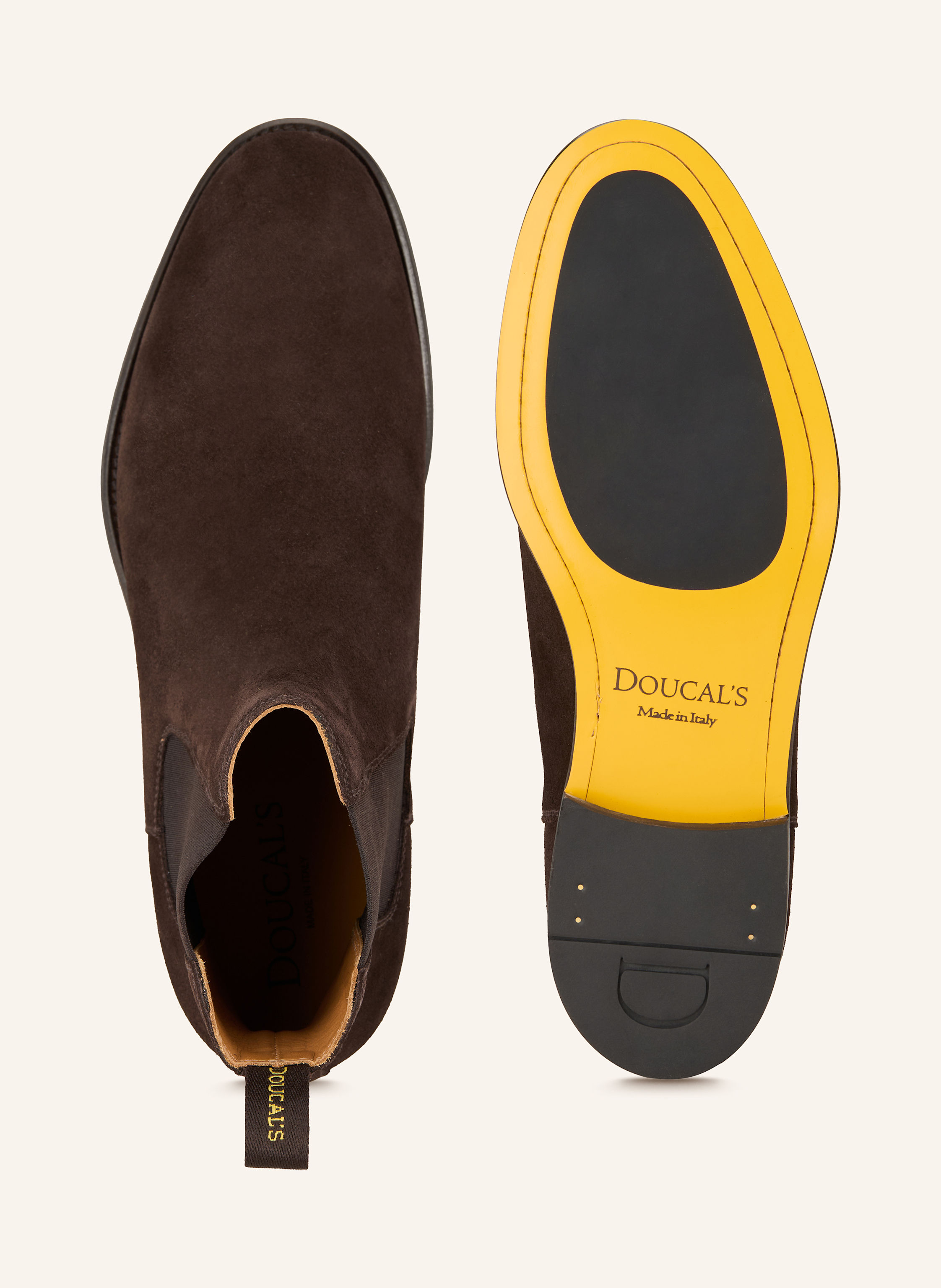 Thumbnail - Doucal's Chelsea-Boots Beatles braun